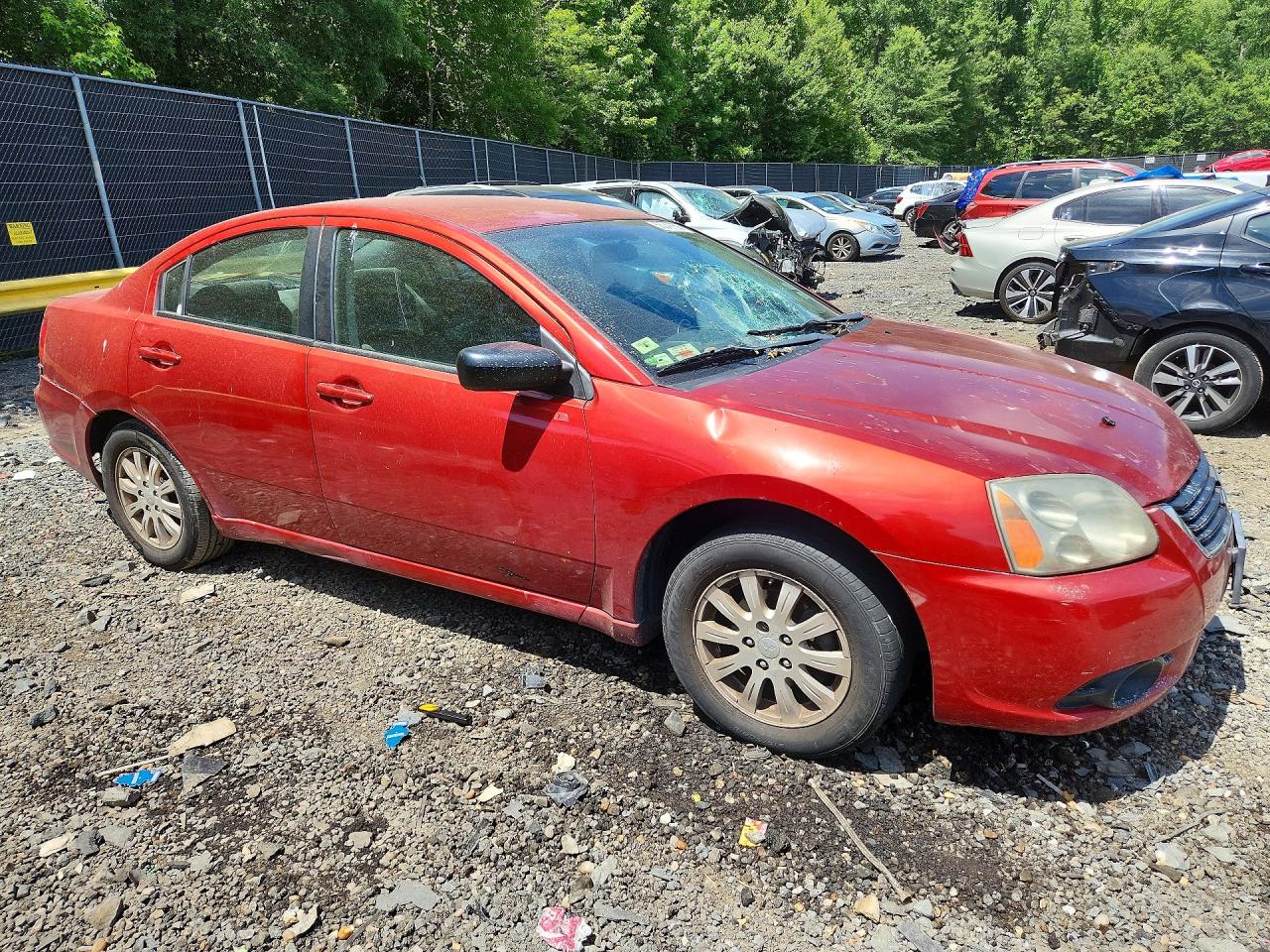 2009 Mitsubishi Galant Es High Orange vin: 4A3AB36F69E016065