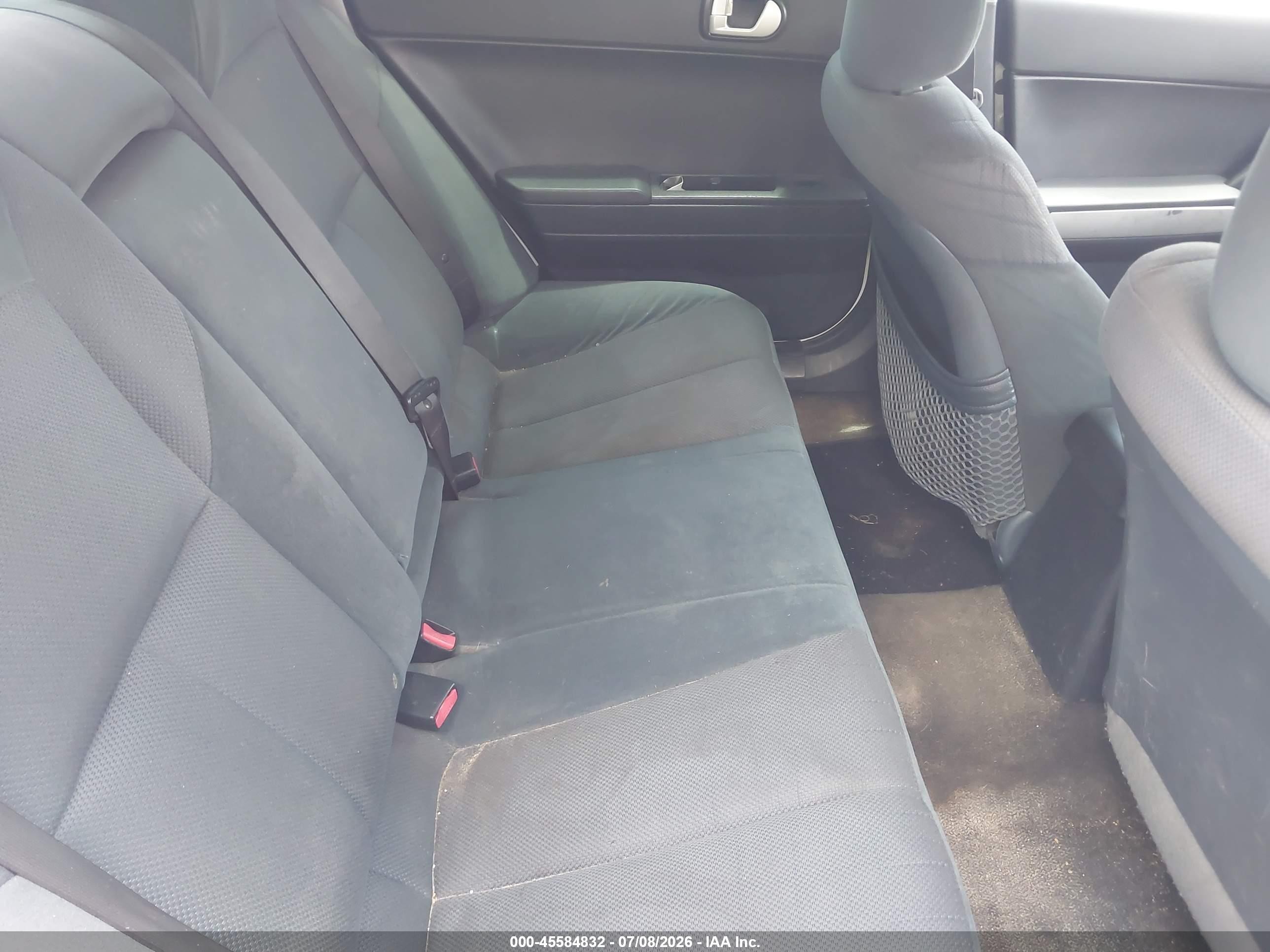 2006 Mitsubishi Galant Es/se White vin: 4A3AB36F76E058806