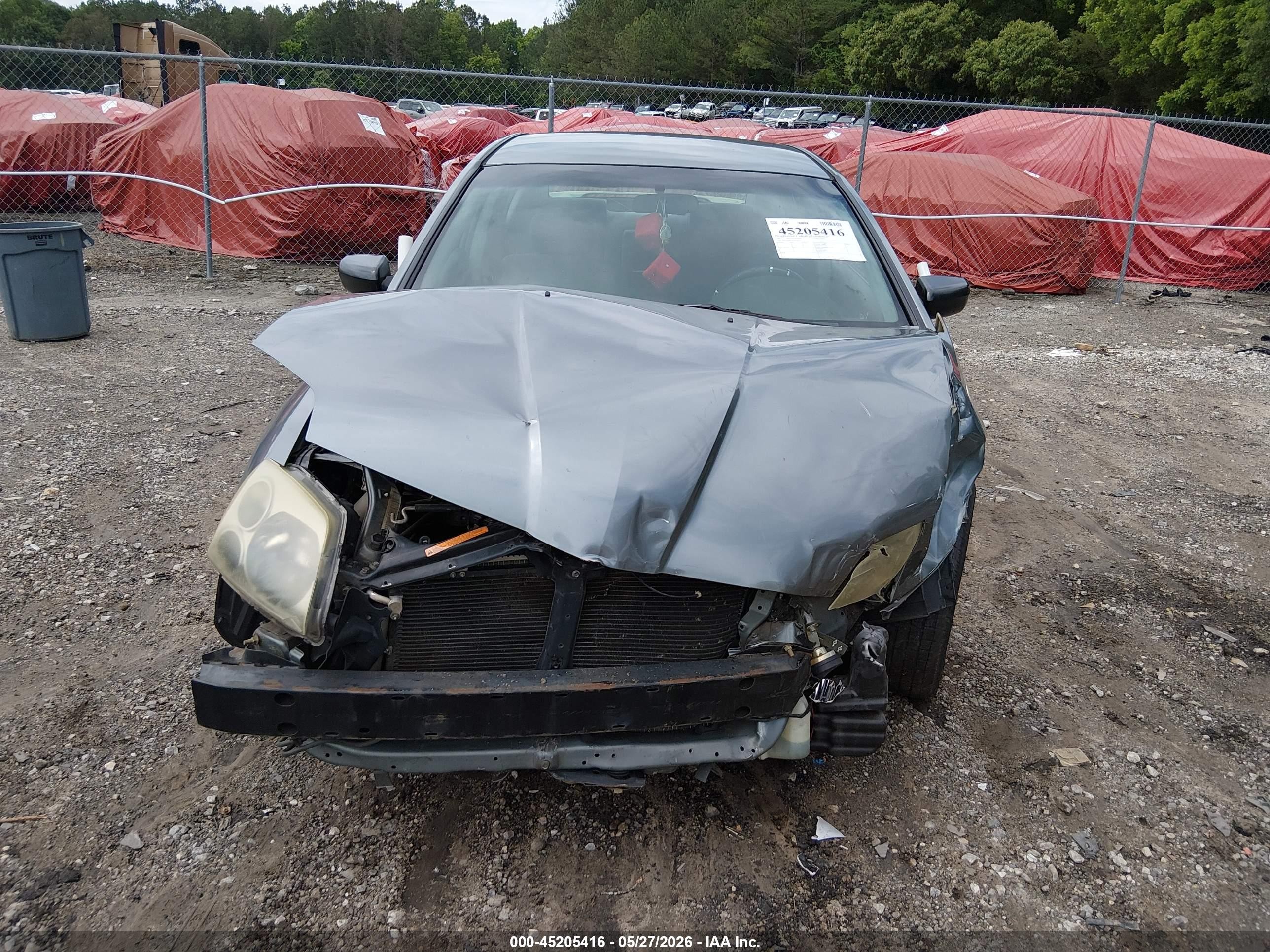 2007 Mitsubishi Galant Es/se Gray vin: 4A3AB36F77E021417