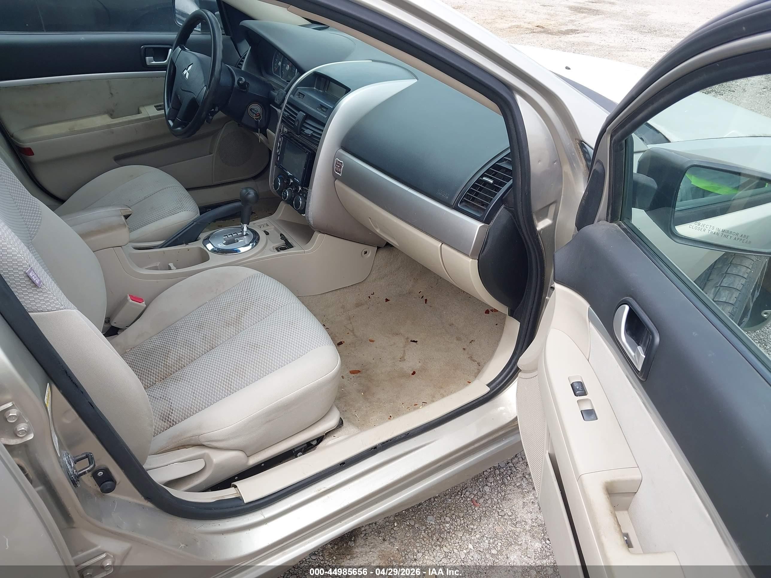 2007 Mitsubishi Galant Es/se Green vin: 4A3AB36F77E079205