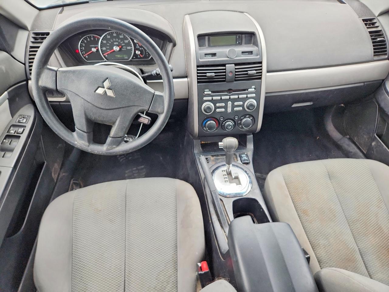 2007 Mitsubishi Galant Es Gray vin: 4A3AB36F77E079513
