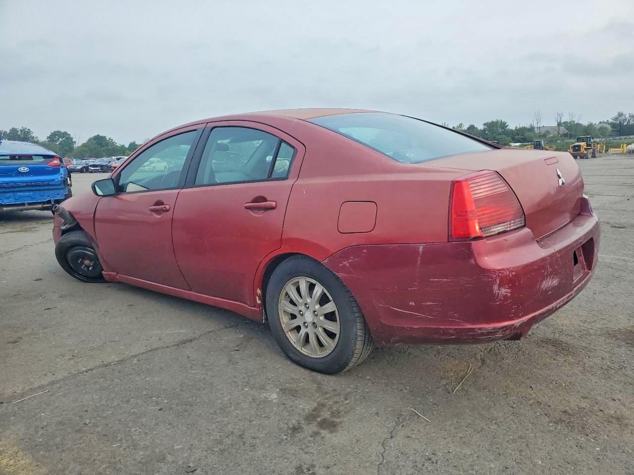 2008 Mitsubishi Galant Es Red vin: 4A3AB36F78E018700