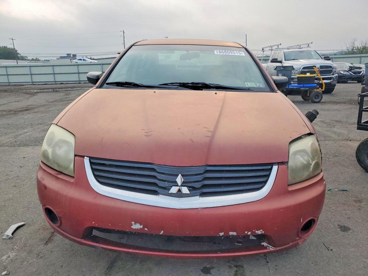 2008 Mitsubishi Galant Es Red vin: 4A3AB36F78E018700