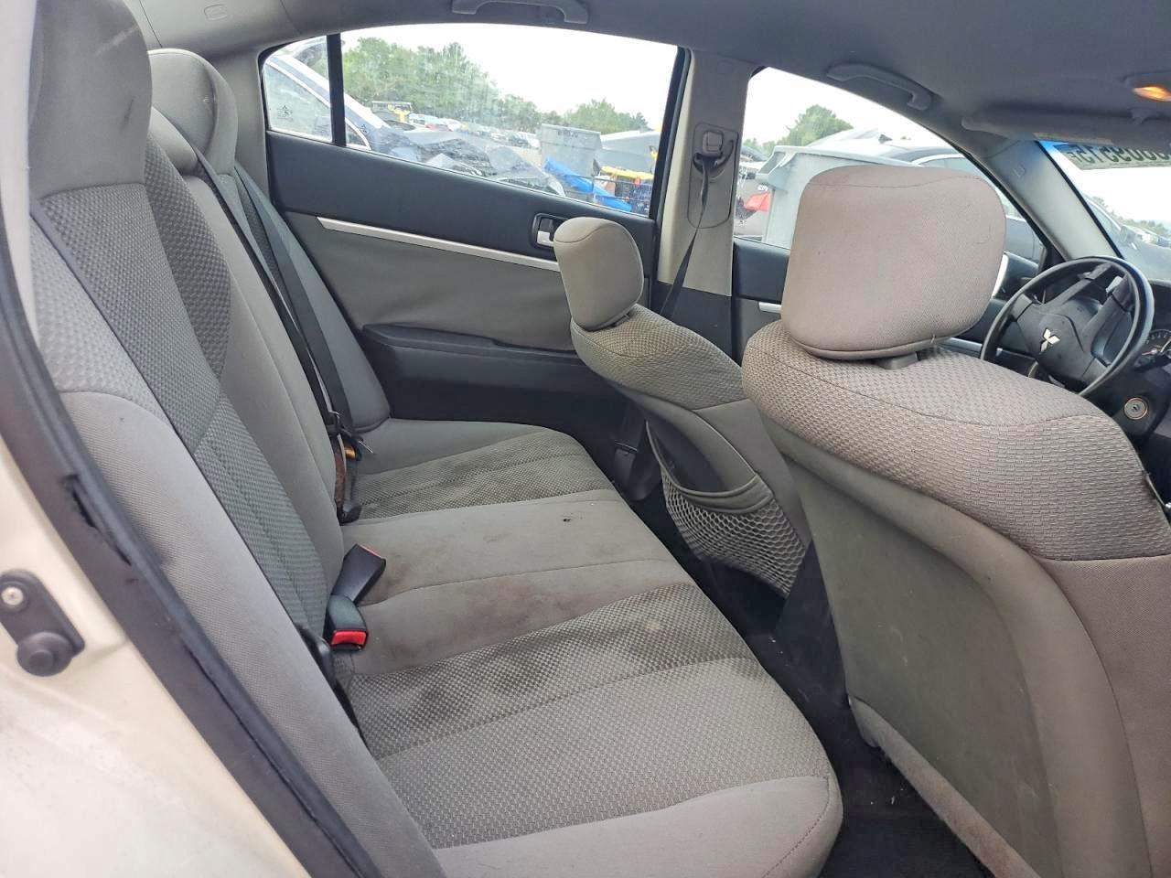 2008 Mitsubishi Galant Es Red vin: 4A3AB36F78E018700