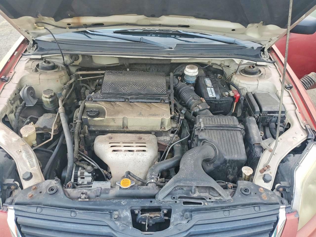 2008 Mitsubishi Galant Es Red vin: 4A3AB36F78E018700