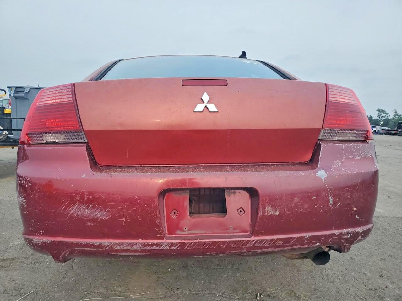2008 Mitsubishi Galant Es Red vin: 4A3AB36F78E018700