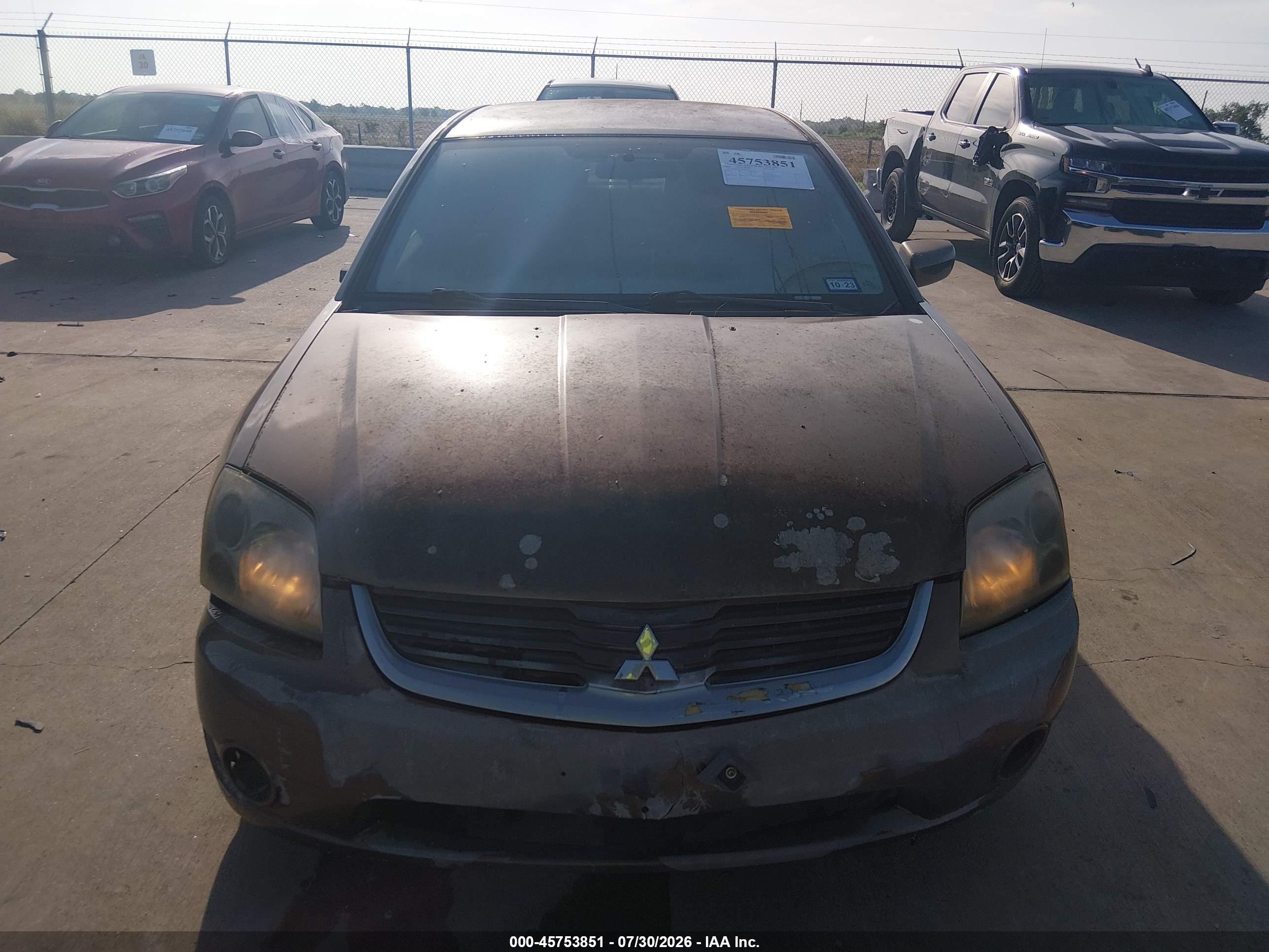 2009 Mitsubishi Galant Es/sport Edition Brown vin: 4A3AB36F79E018083