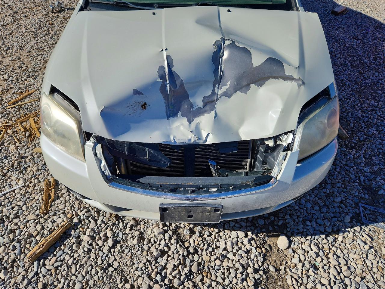 2009 Mitsubishi Galant Es White vin: 4A3AB36F79E031674