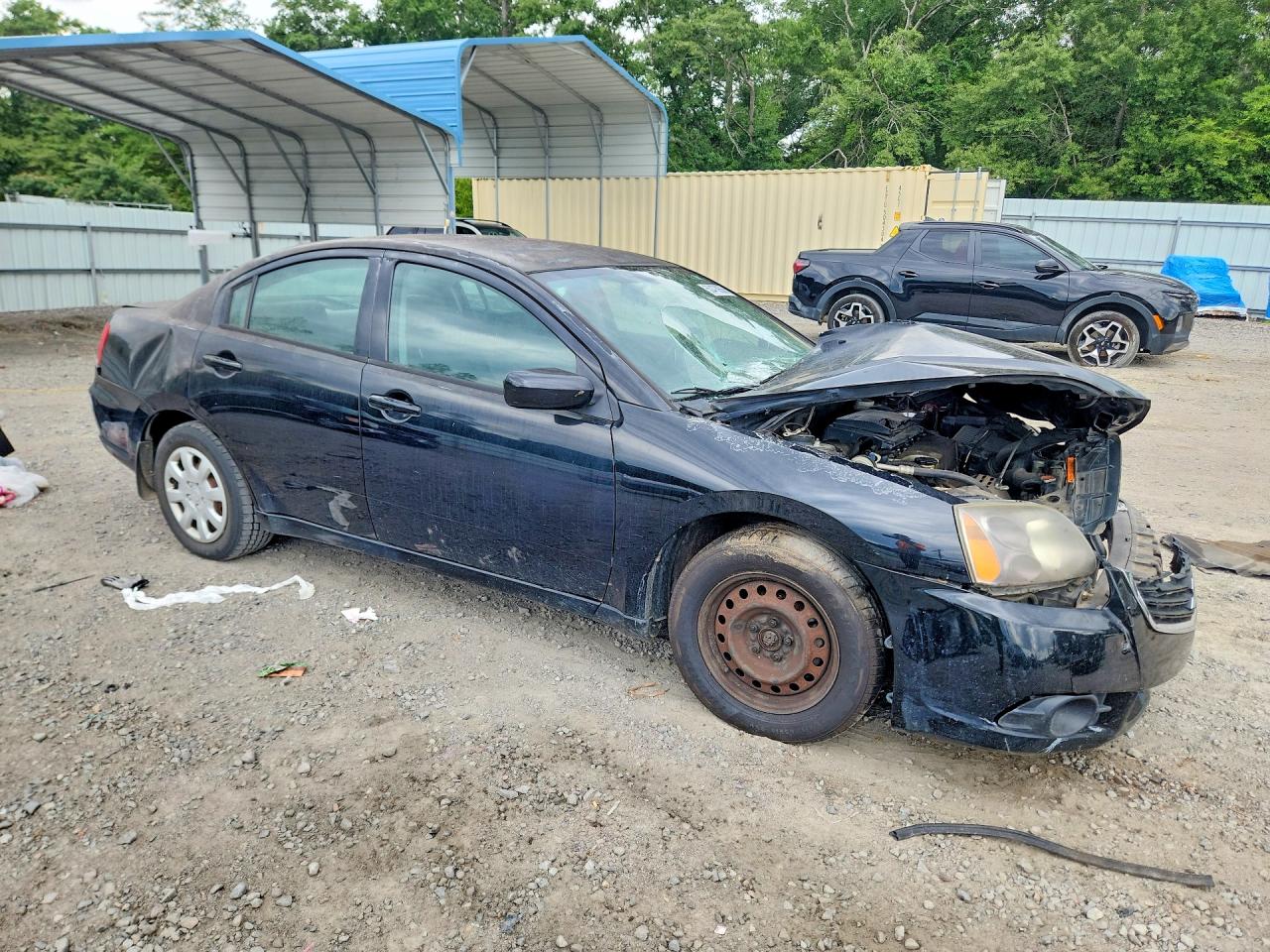 2009 Mitsubishi Galant Es Black vin: 4A3AB36F79E034753