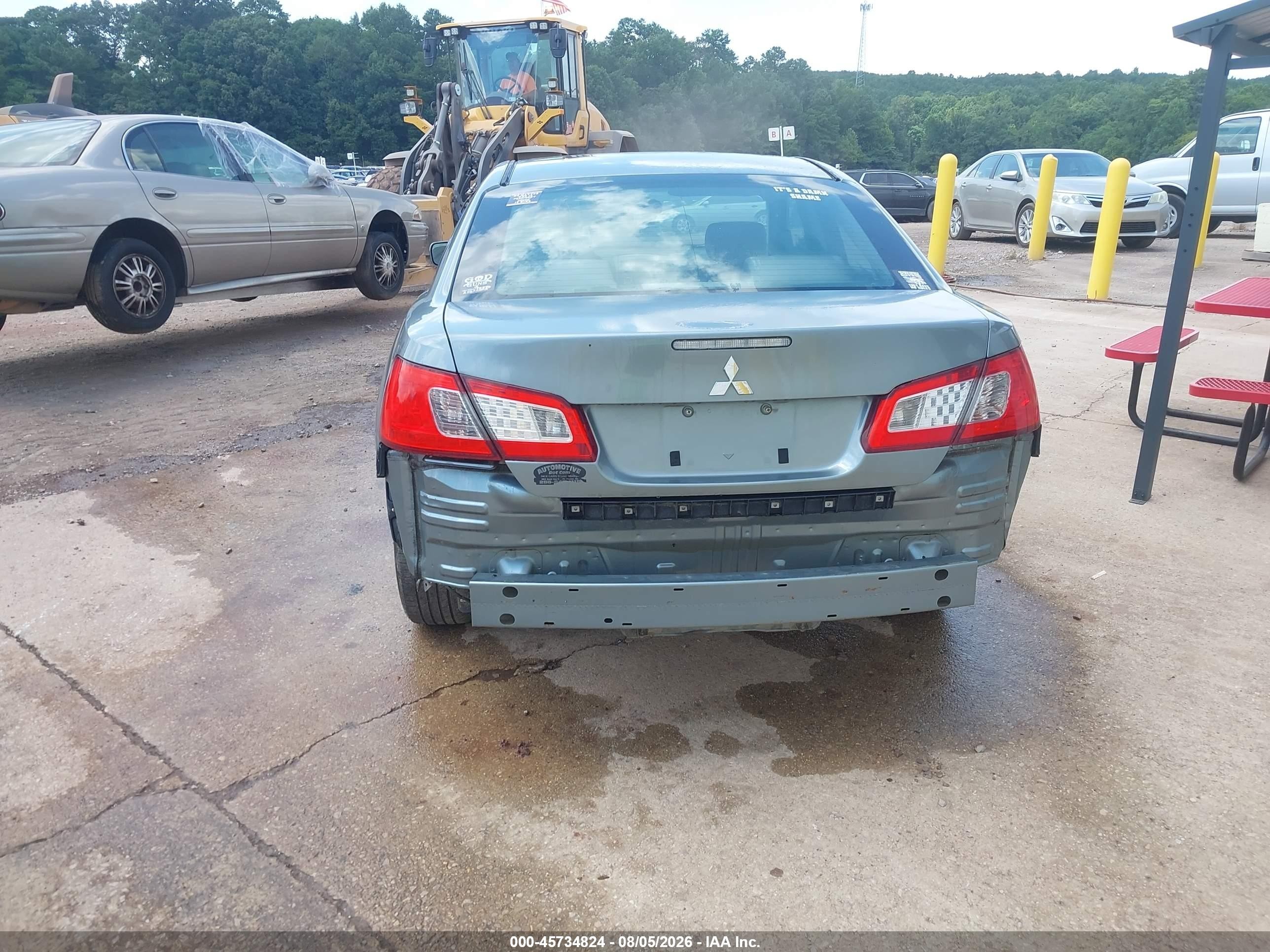 2009 Mitsubishi Galant Es/sport Edition Gray vin: 4A3AB36F79E038043