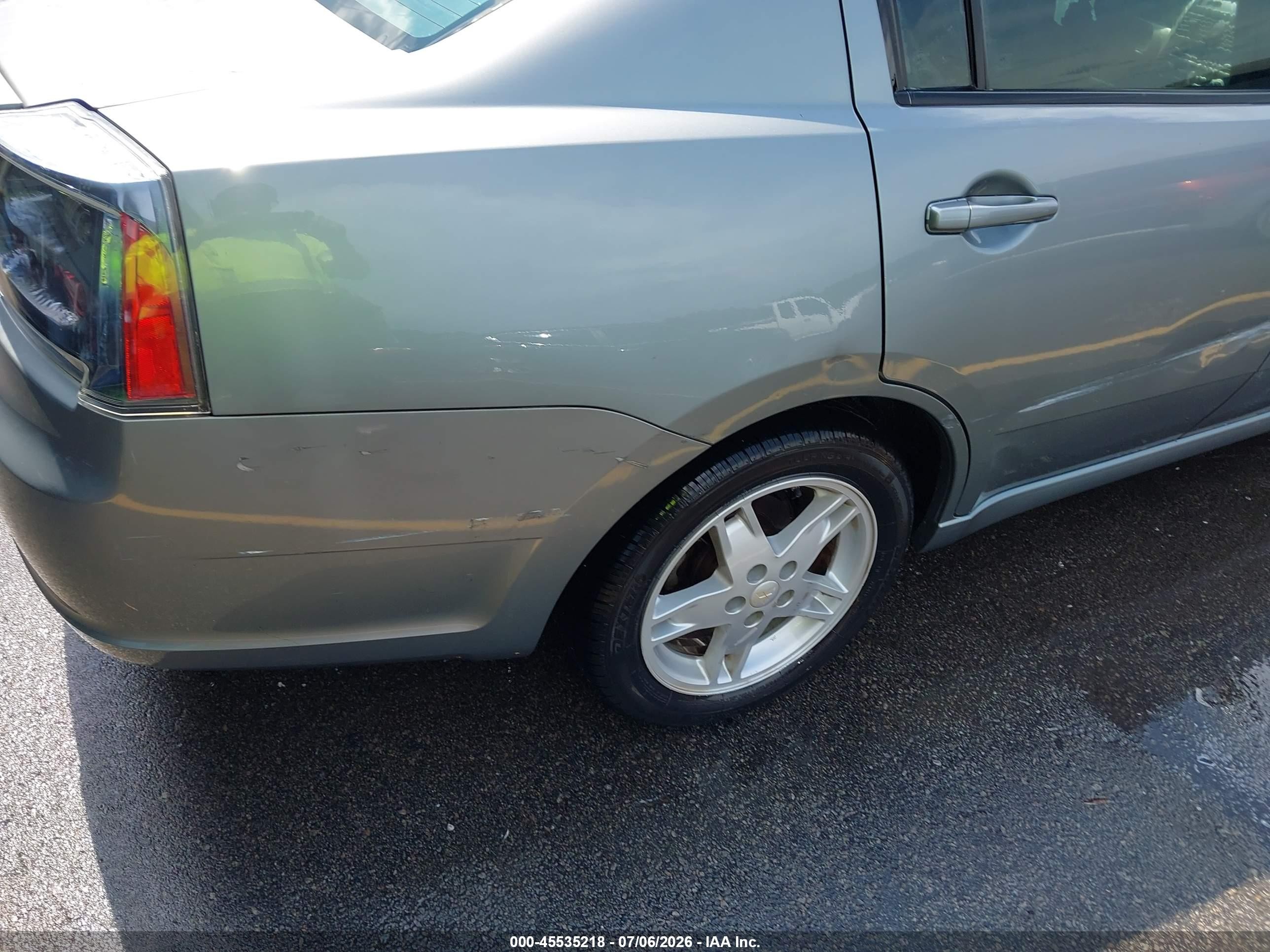 2007 Mitsubishi Galant Es/se Blue vin: 4A3AB36F87E054037