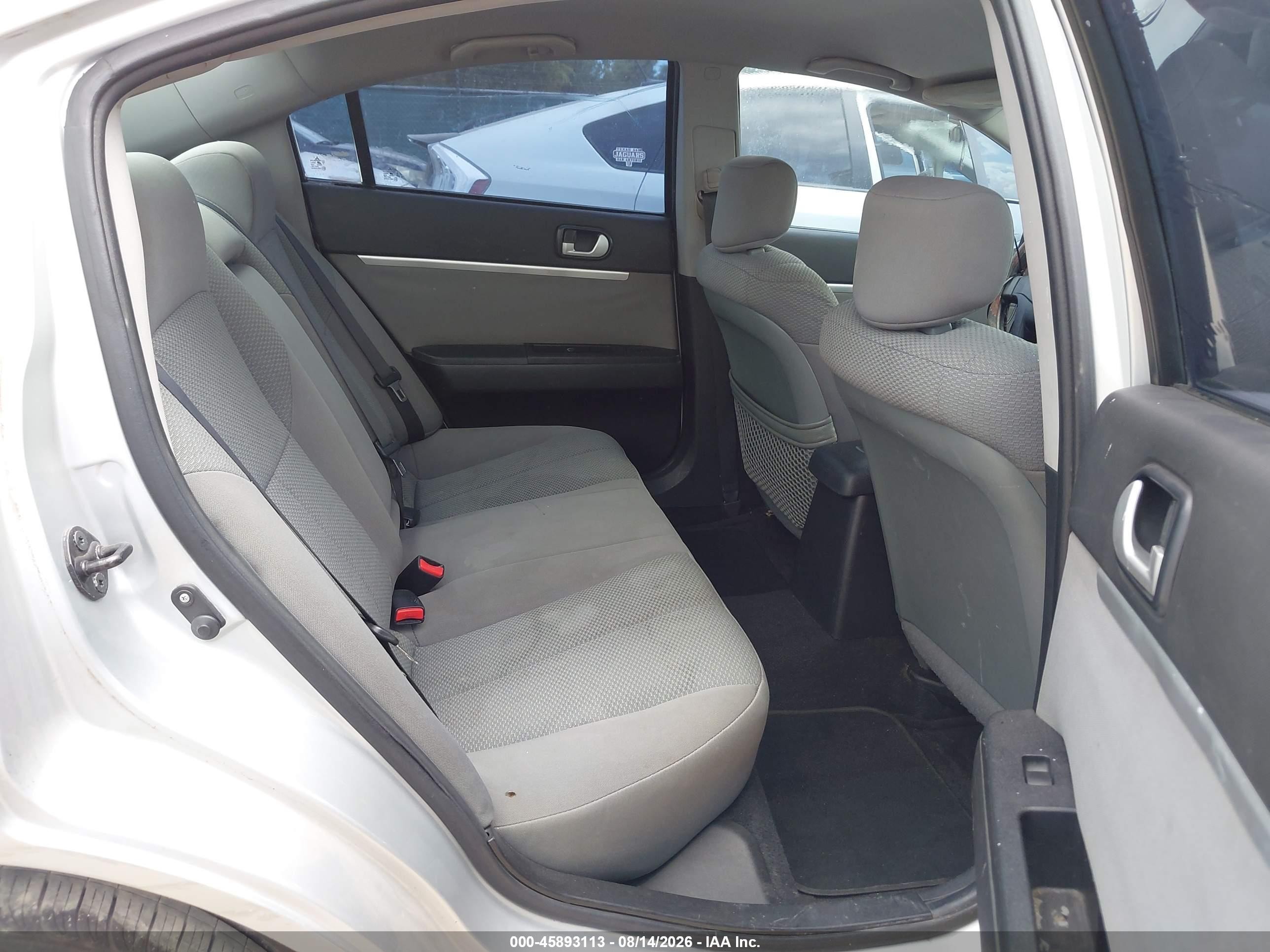 2007 Mitsubishi Galant Es/se Silver vin: 4A3AB36F87E083683