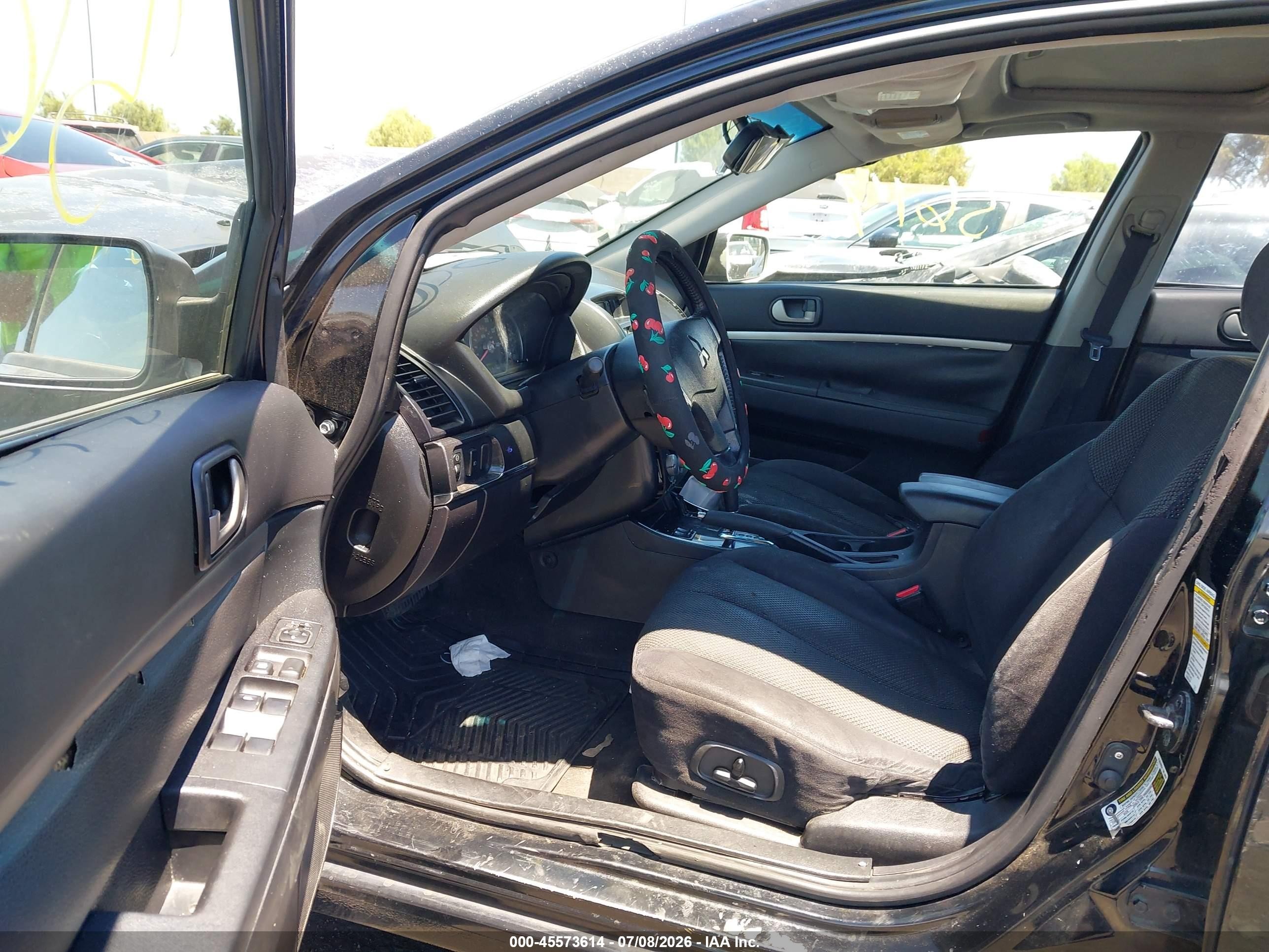 2009 Mitsubishi Galant Es/sport Edition Черный vin: 4A3AB36F89E025690