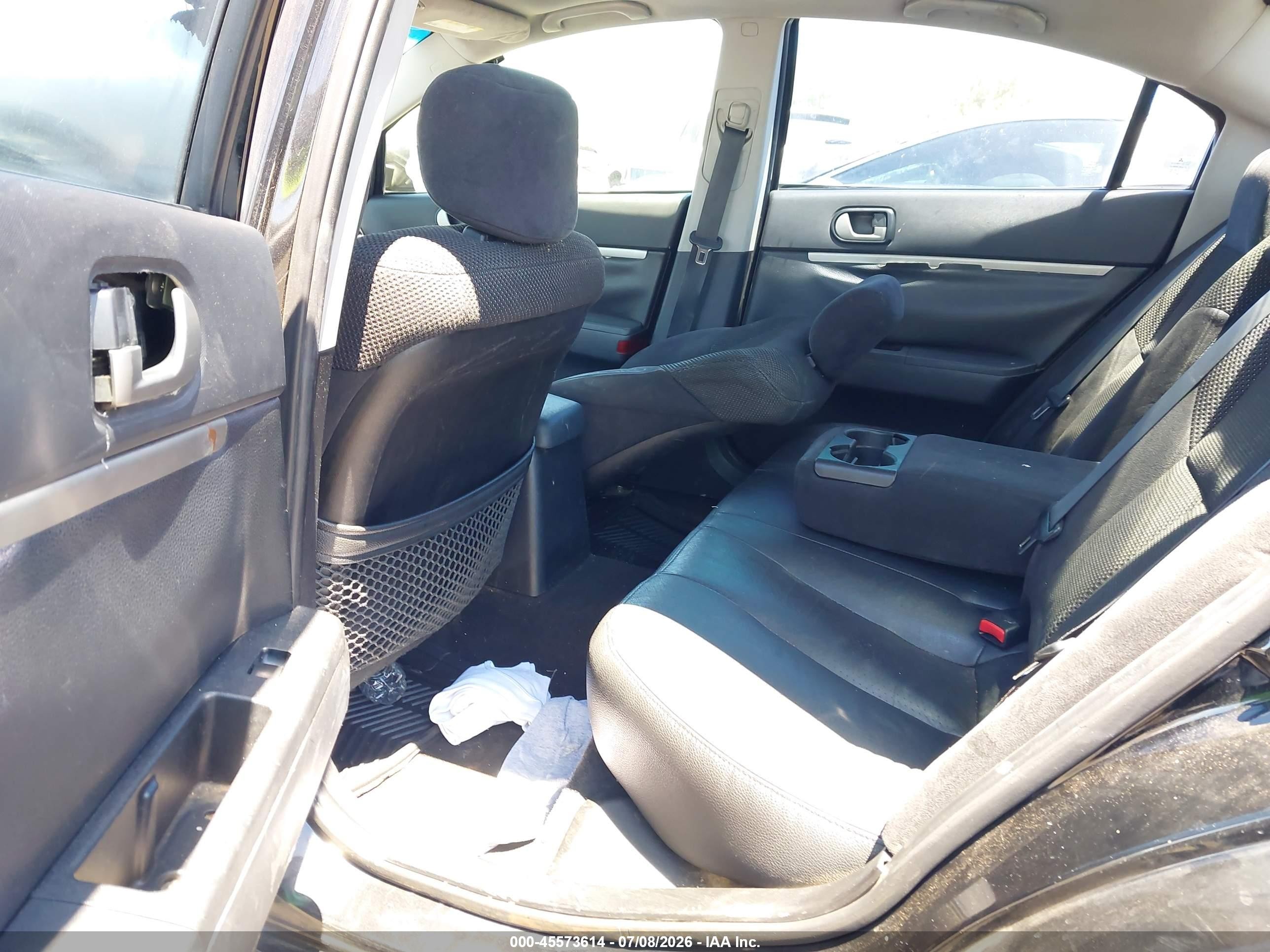2009 Mitsubishi Galant Es/sport Edition Черный vin: 4A3AB36F89E025690