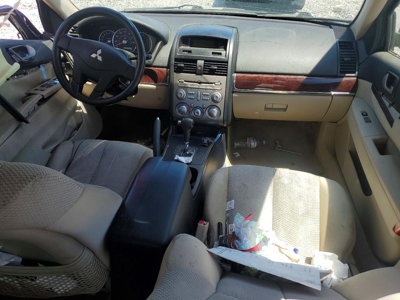 2009 Mitsubishi Galant Blue vin: 4A3AB36F89E029027