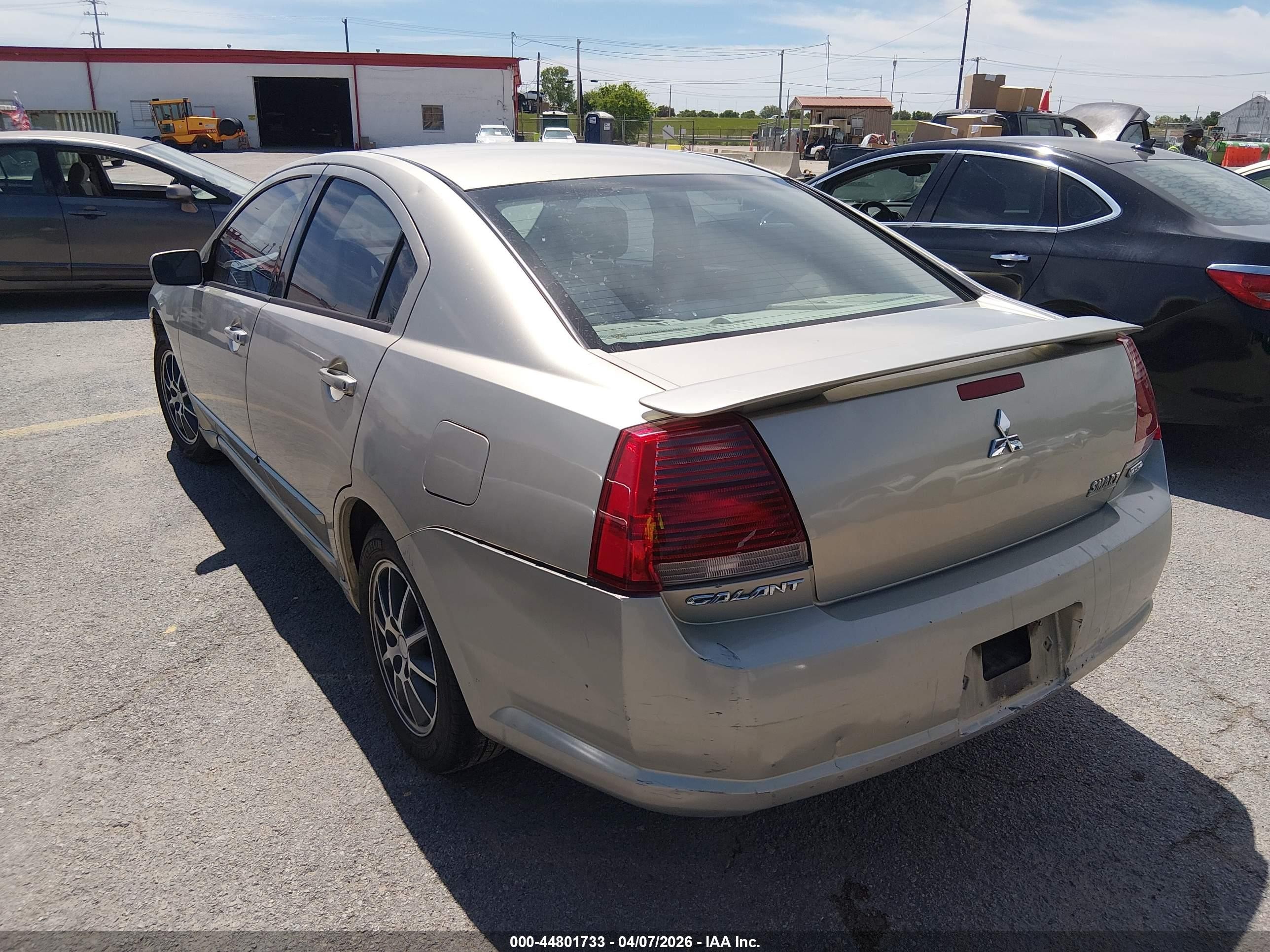 2005 Mitsubishi Galant Es/se Silver vin: 4A3AB36F95E042122
