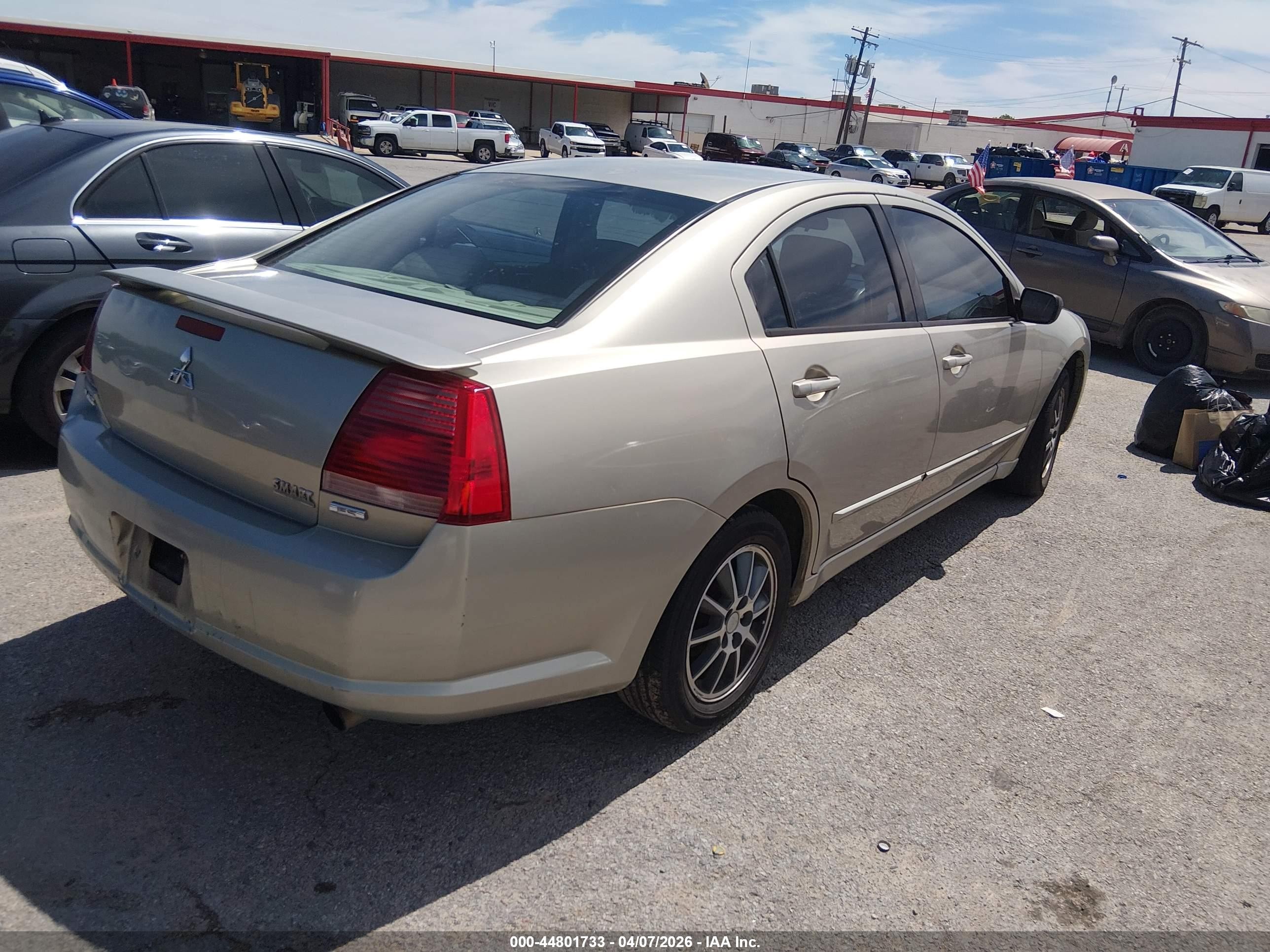 2005 Mitsubishi Galant Es/se Silver vin: 4A3AB36F95E042122