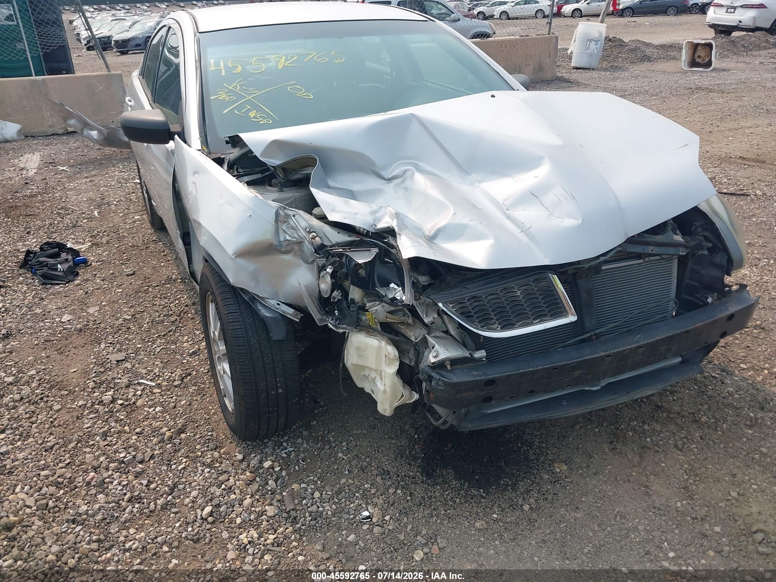 2005 Mitsubishi Galant Es/se Silver vin: 4A3AB36F95E061947