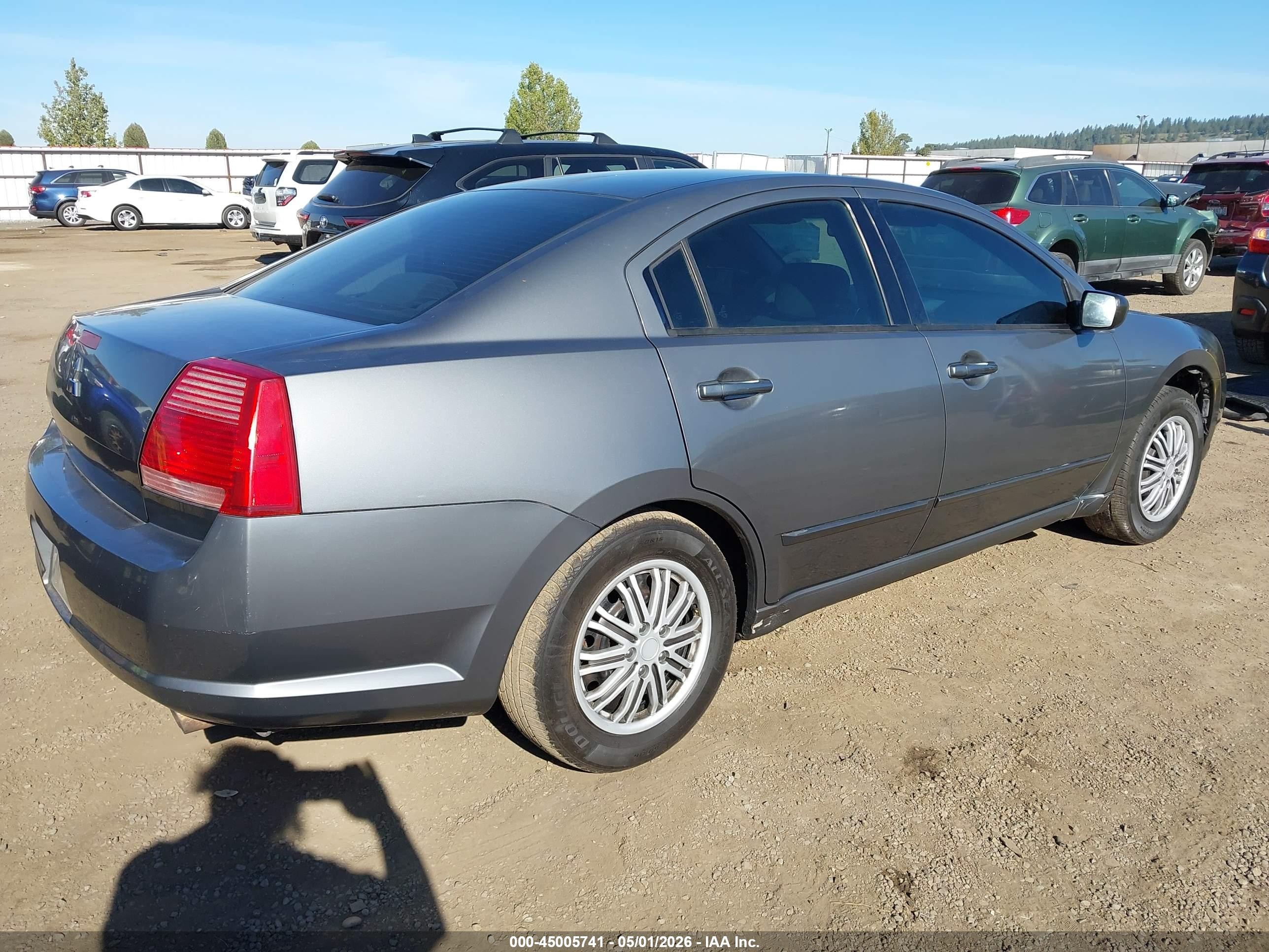 2006 Mitsubishi Galant Es/se Синий vin: 4A3AB36F96E054191