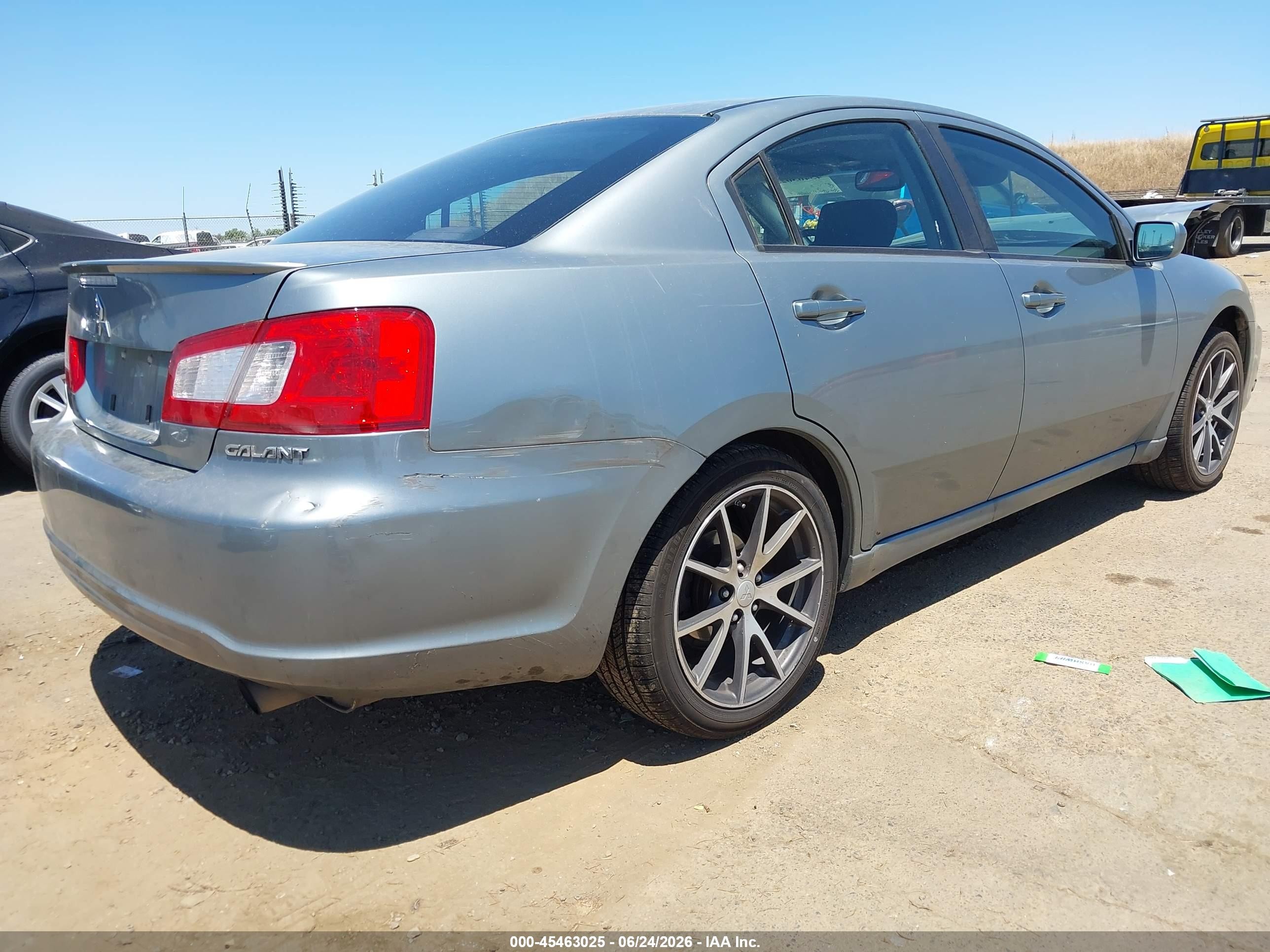 2009 Mitsubishi Galant Es/sport Edition Silver vin: 4A3AB36F99E033183