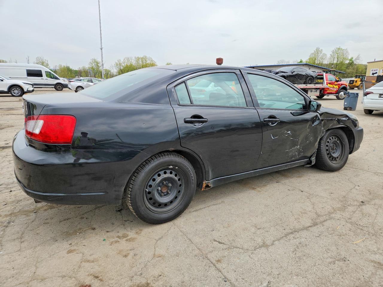 2009 Mitsubishi Galant Es Black vin: 4A3AB36FX9E006705