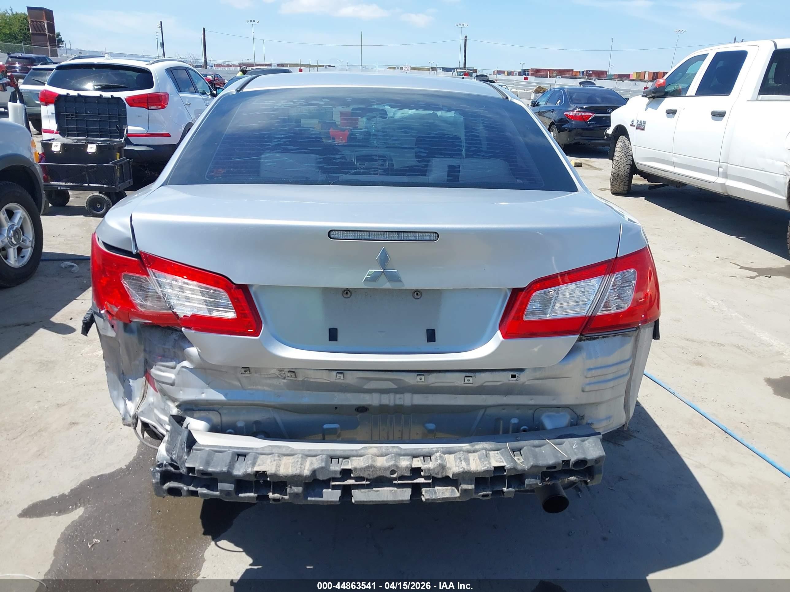 2009 Mitsubishi Galant Es/sport Edition Silver vin: 4A3AB36FX9E017851