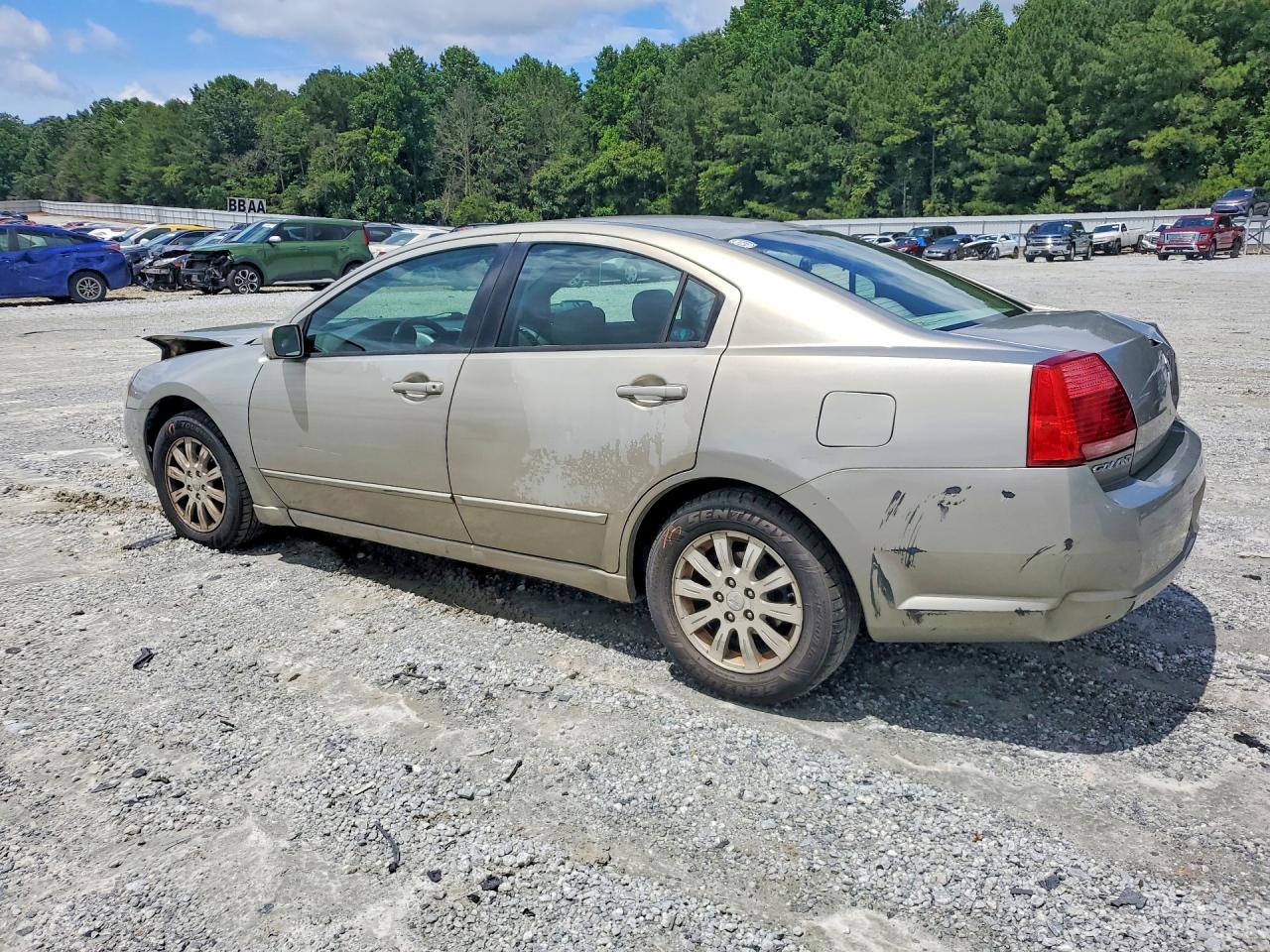 2006 Mitsubishi Galant Ls Medium Бежевый vin: 4A3AB36S56E037580