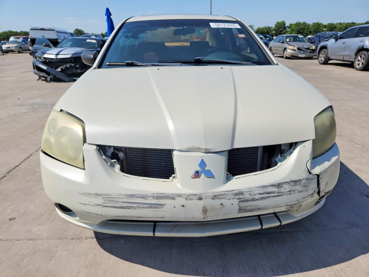 2005 Mitsubishi Galant Es High White vin: 4A3AB46F95E008820
