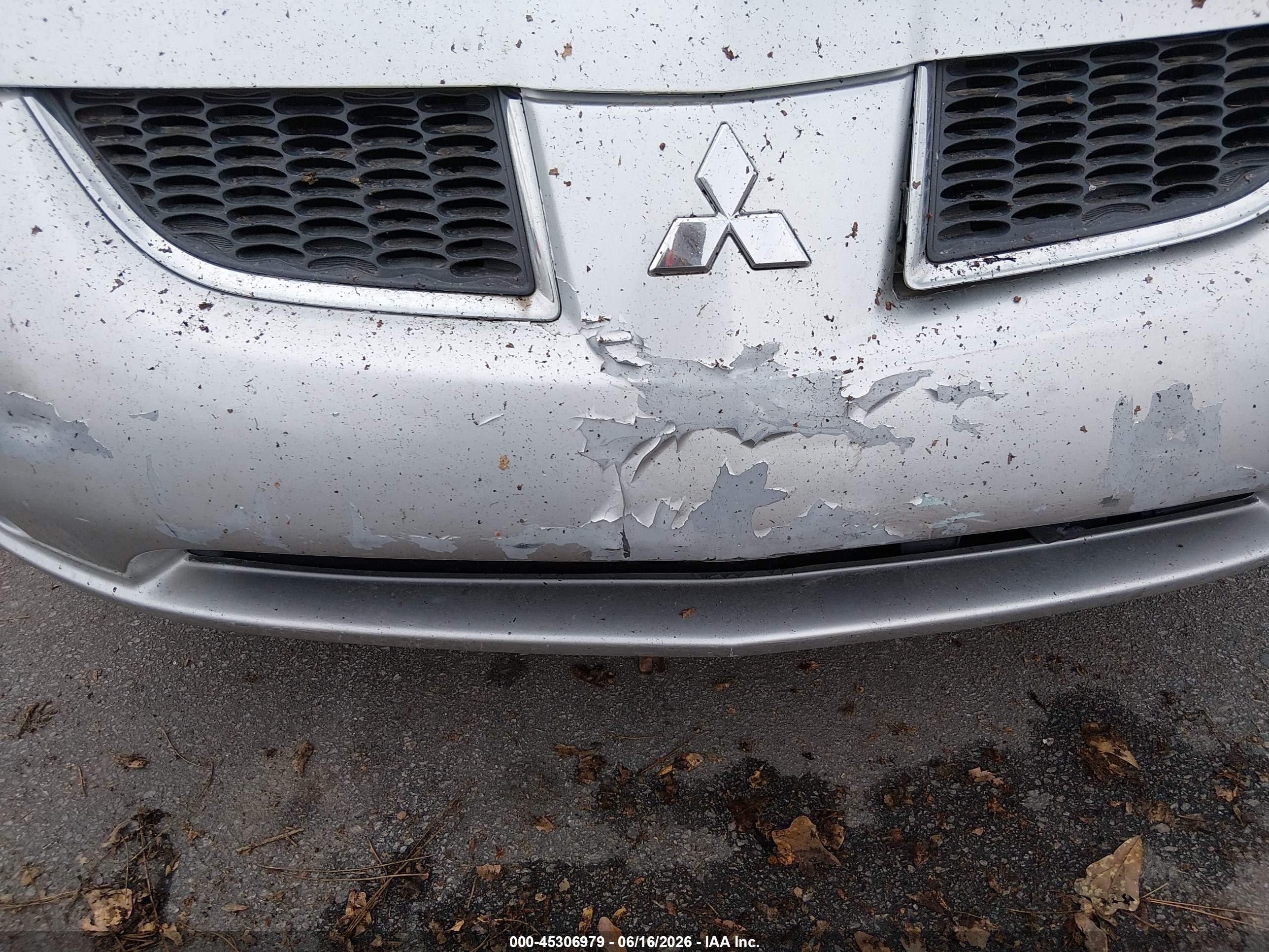2004 Mitsubishi Galant Ls Silver vin: 4A3AB46S64E139862