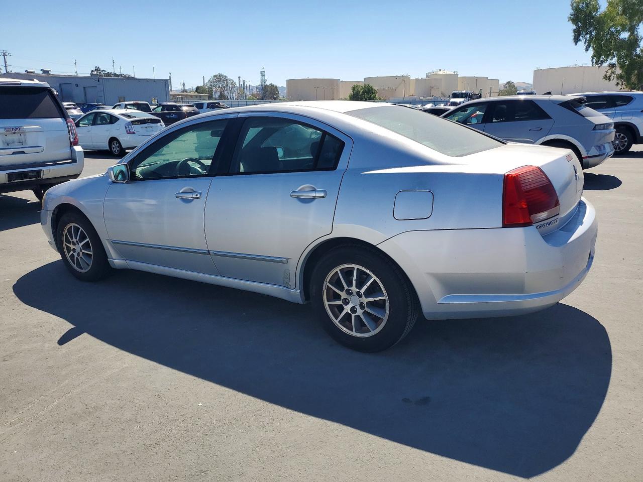 2004 Mitsubishi Galant Es Premium Silver vin: 4A3AB56F14E079935