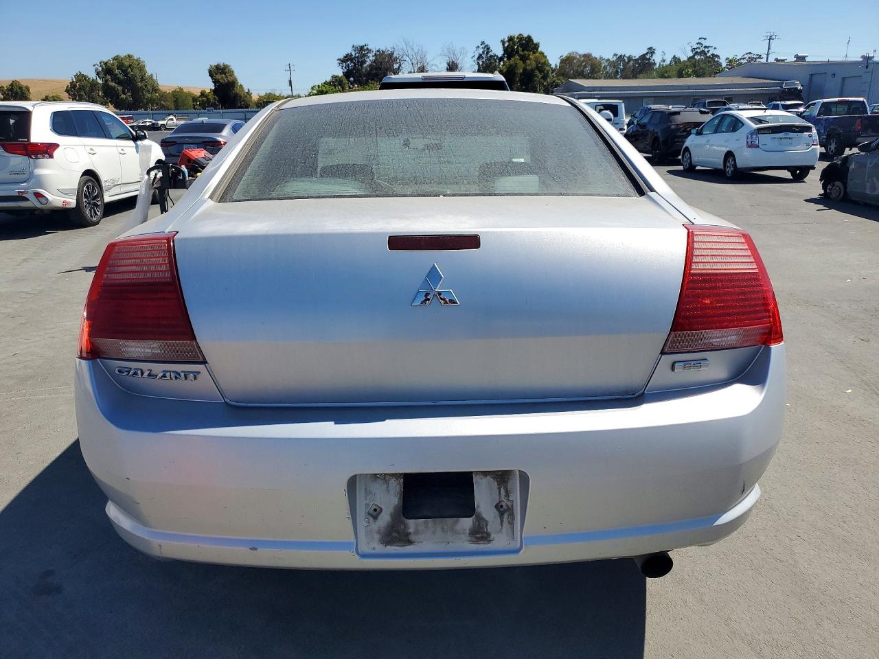 2004 Mitsubishi Galant Es Premium Silver vin: 4A3AB56F14E079935