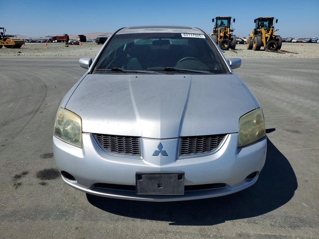 2004 Mitsubishi Galant Es Premium Silver vin: 4A3AB56F14E079935
