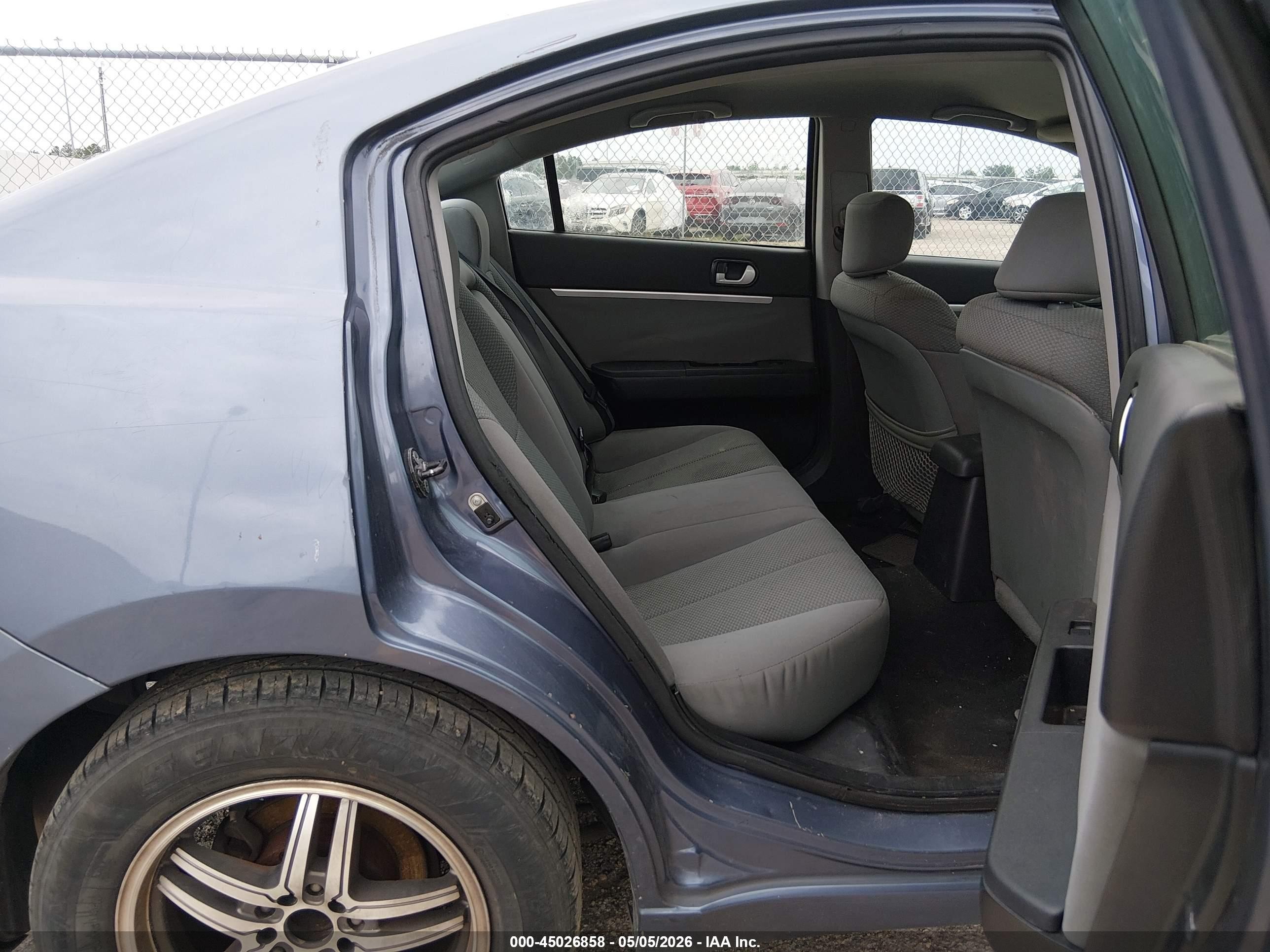 2008 Mitsubishi Galant Es Blue vin: 4A3AB56F28E026232