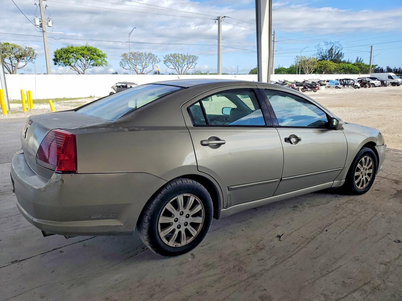 2006 Mitsubishi Galant Es Premium Beige vin: 4A3AB56F36E064470