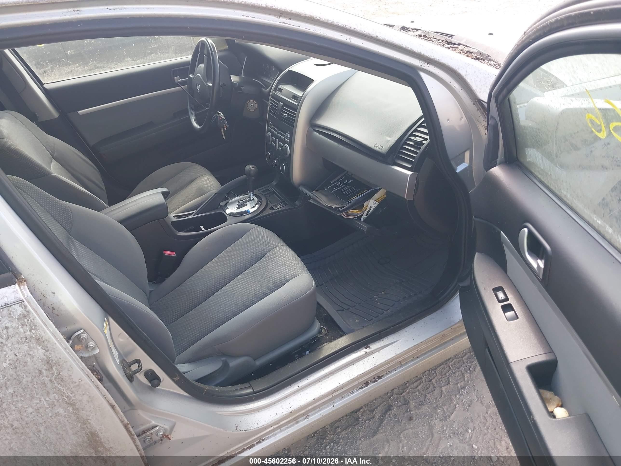 2007 Mitsubishi Galant Es Silver vin: 4A3AB56F47E022200