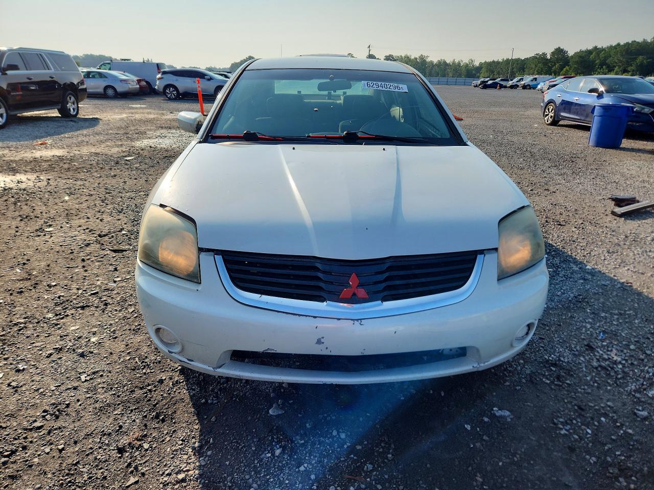 2008 Mitsubishi Galant Es Premium White vin: 4A3AB56F58E027956