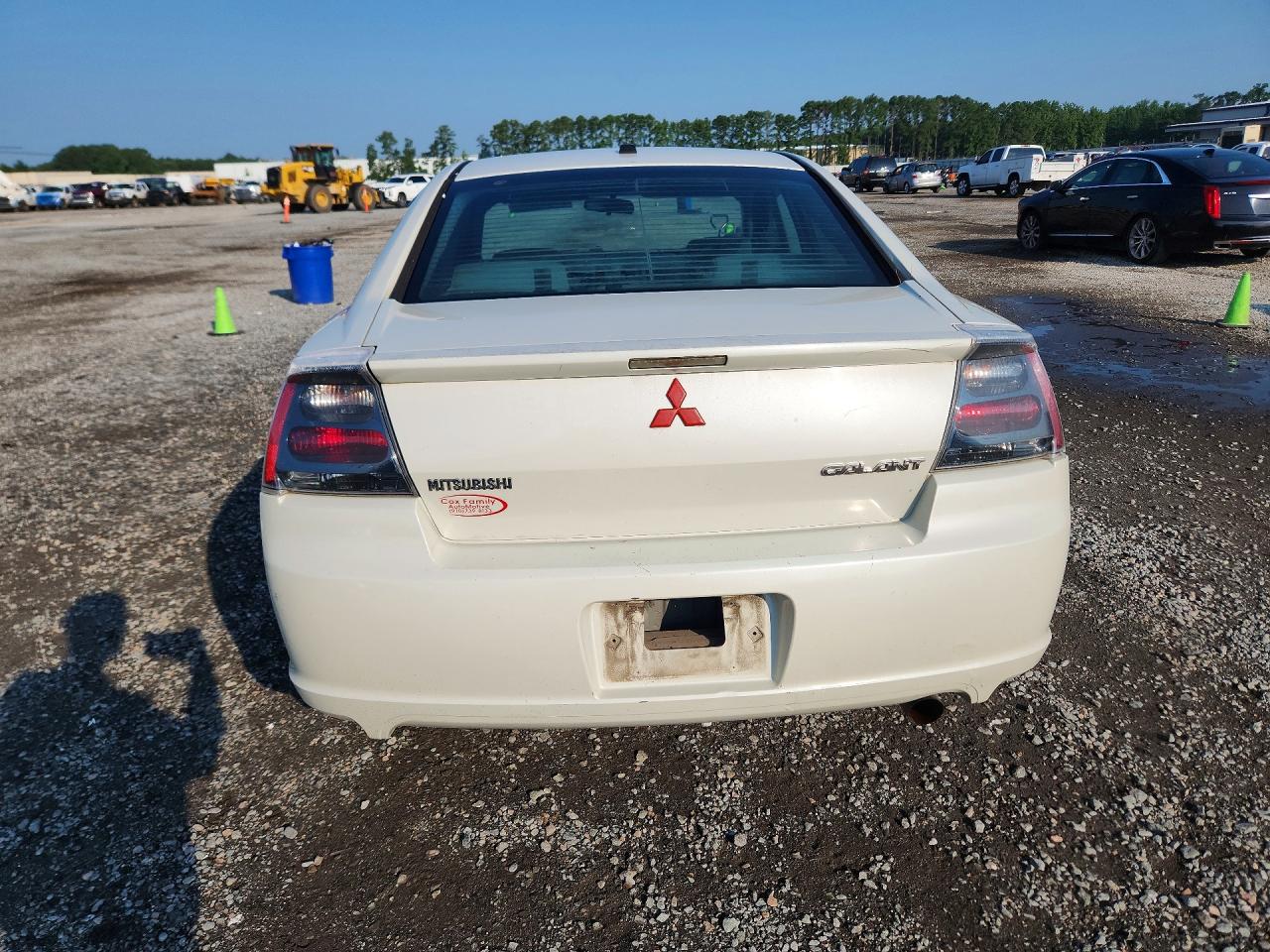 2008 Mitsubishi Galant Es Premium White vin: 4A3AB56F58E027956