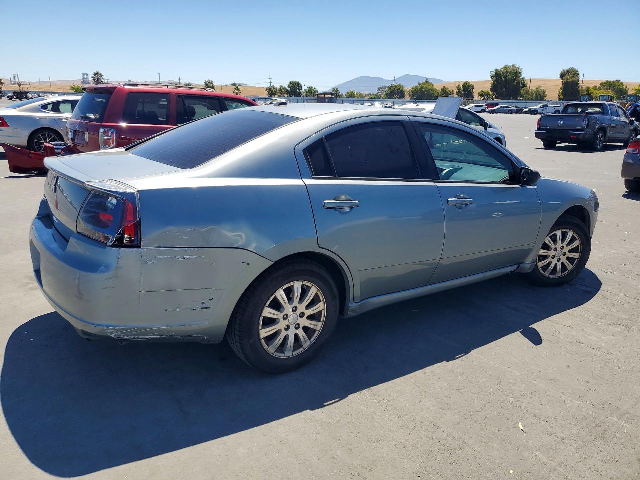 2007 Mitsubishi Galant Es Premium Silver vin: 4A3AB56F67E044828