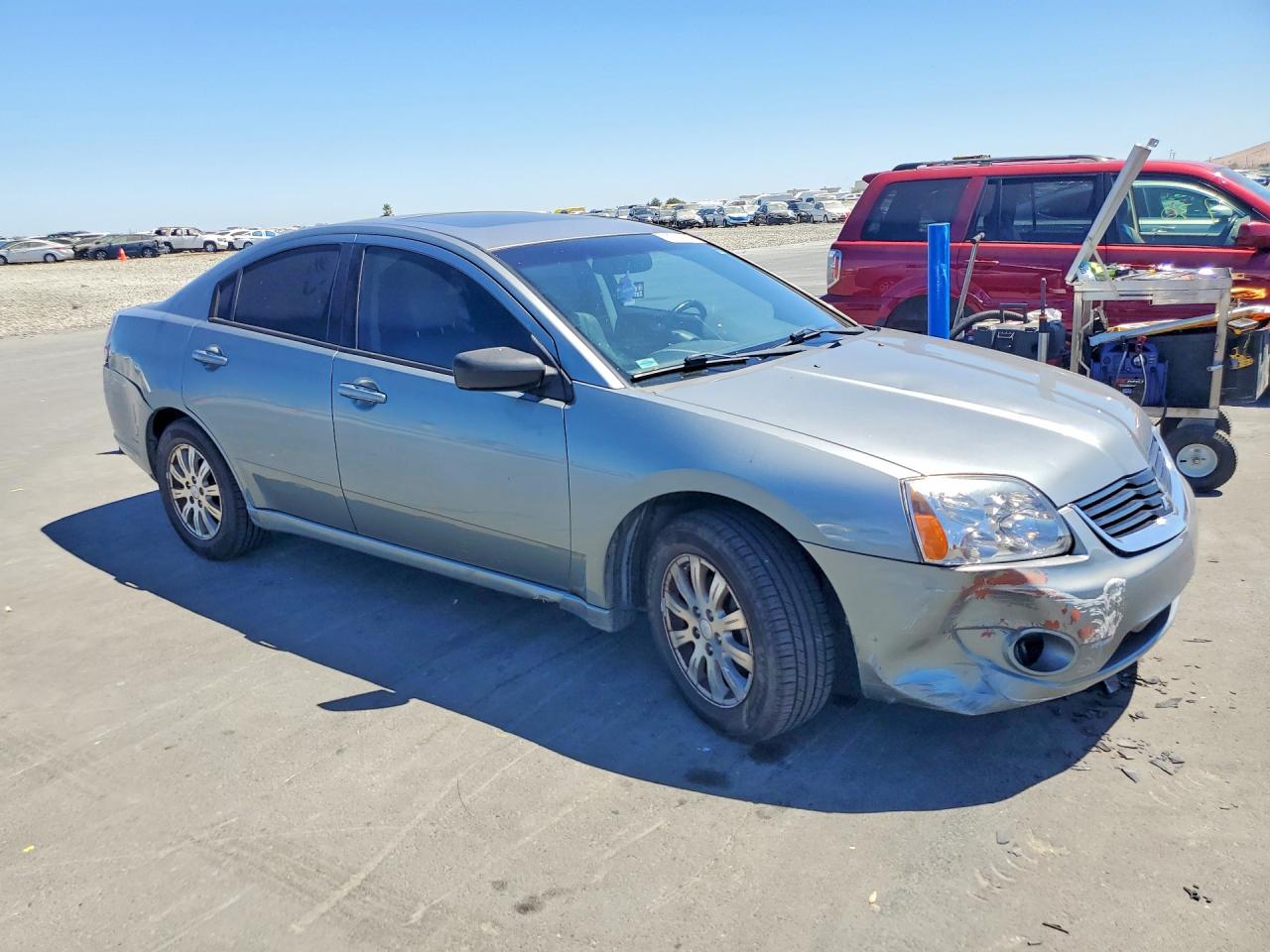 2007 Mitsubishi Galant Es Premium Silver vin: 4A3AB56F67E044828