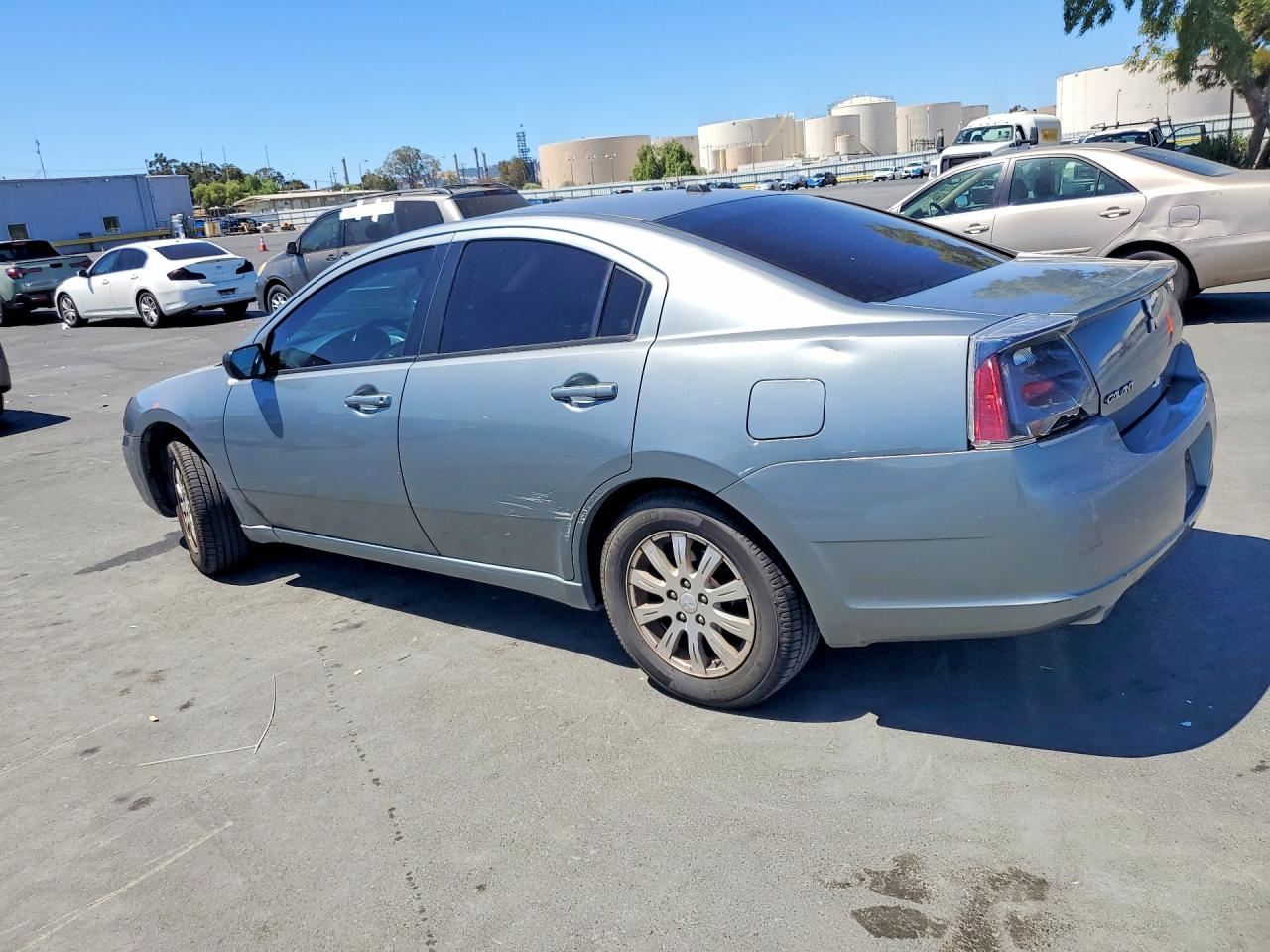 2007 Mitsubishi Galant Es Premium Silver vin: 4A3AB56F67E044828