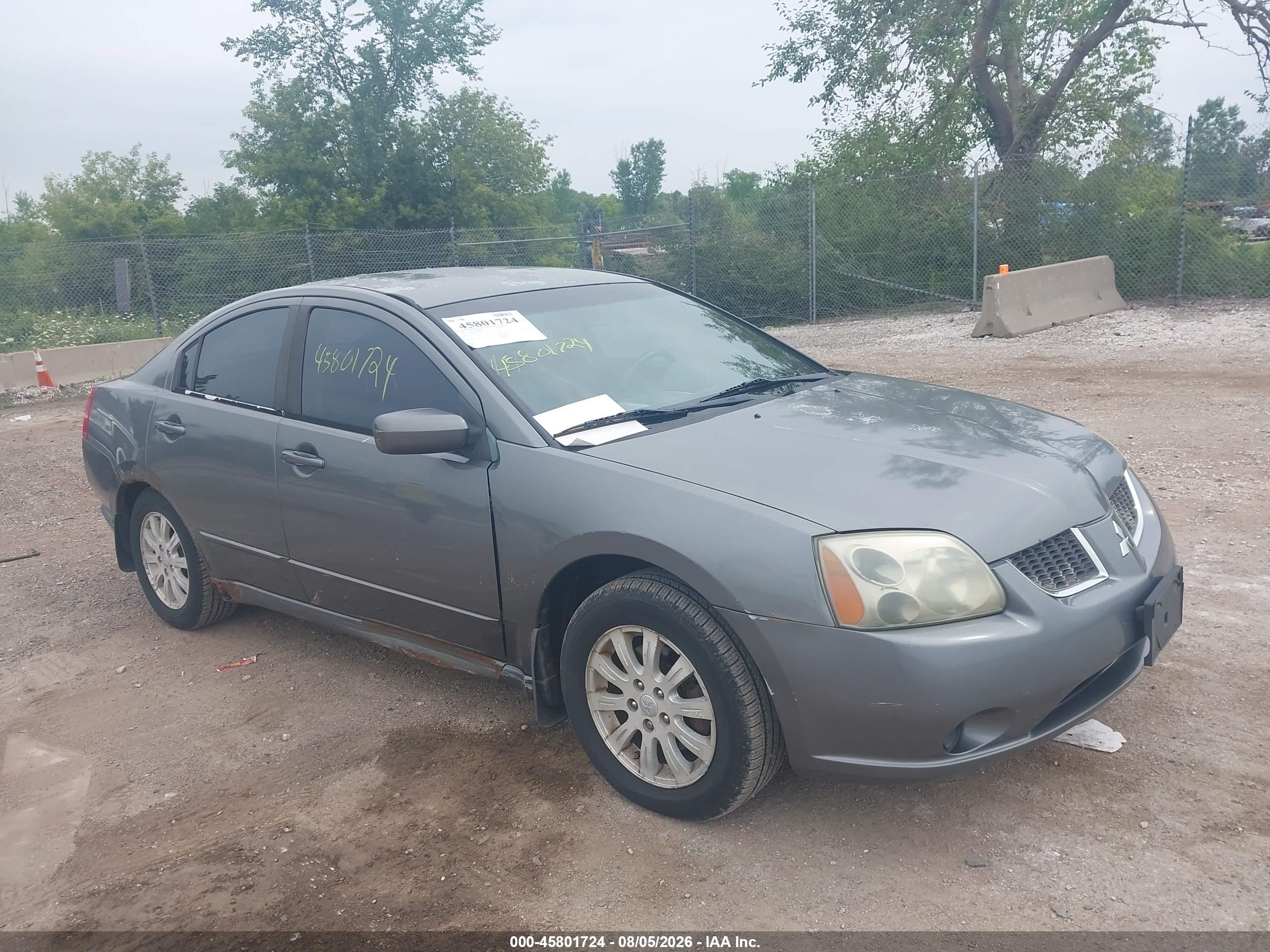 2006 Mitsubishi Galant Ls Серый vin: 4A3AB56S26E024281