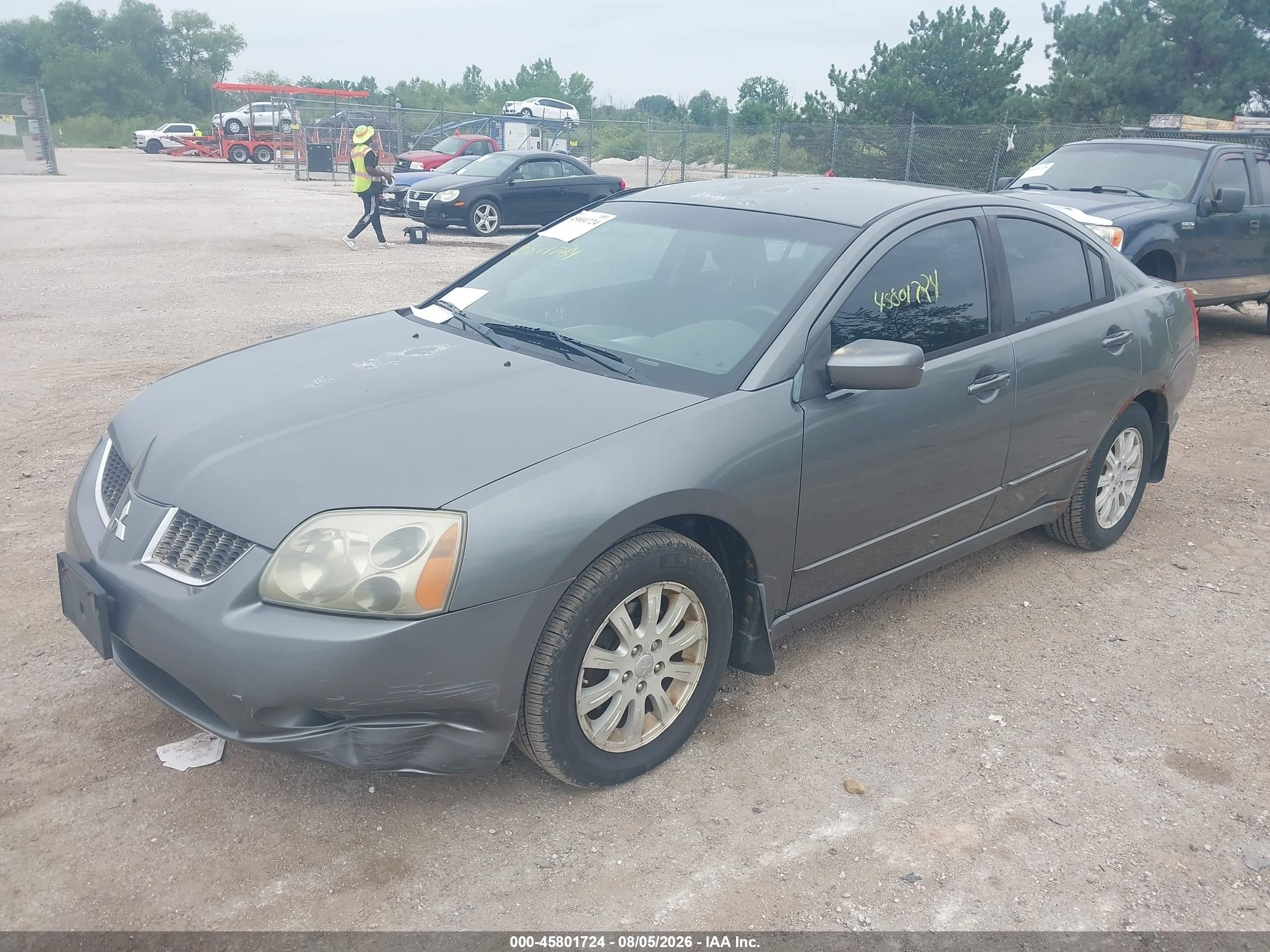 2006 Mitsubishi Galant Ls Серый vin: 4A3AB56S26E024281