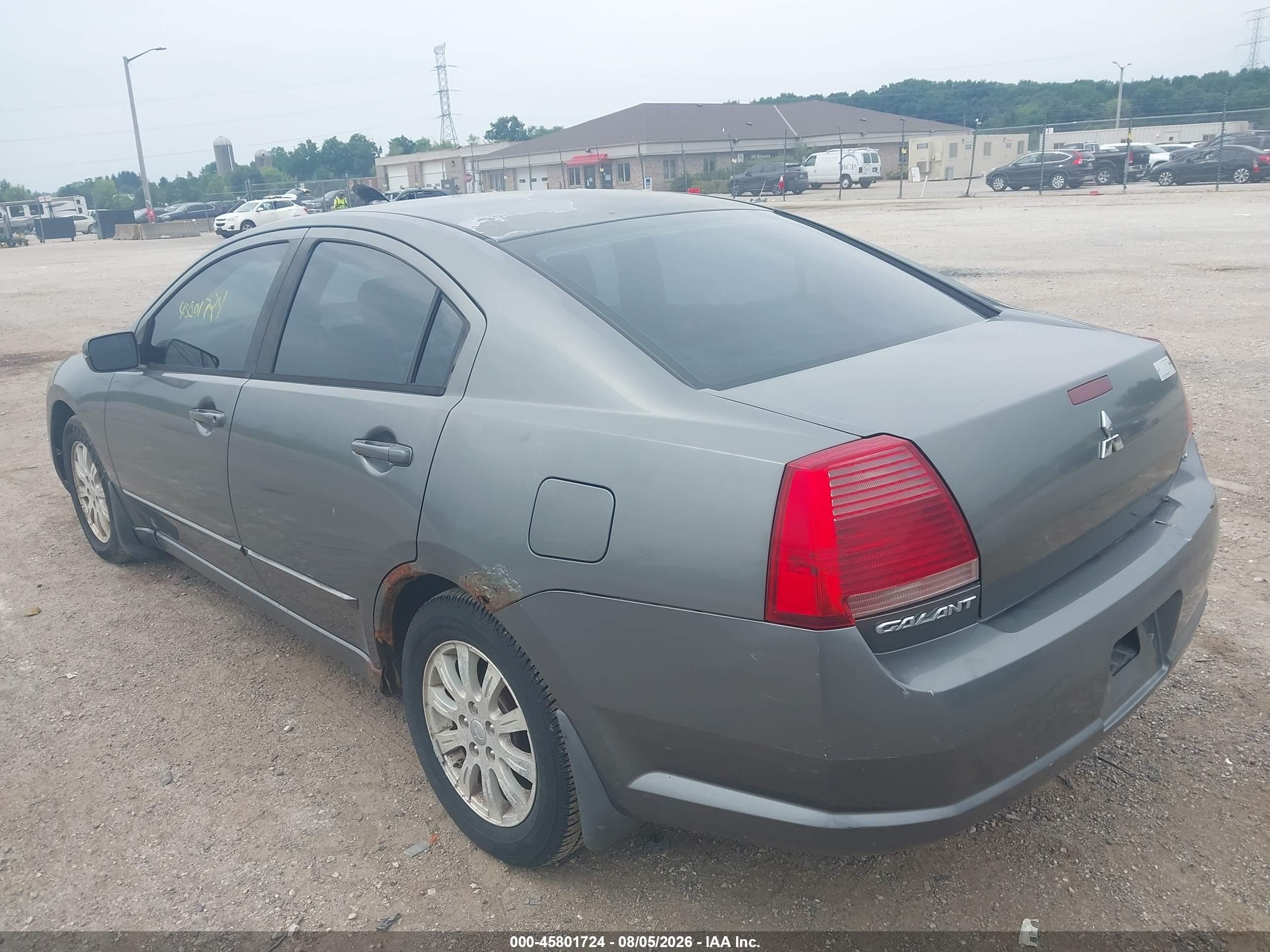 2006 Mitsubishi Galant Ls Серый vin: 4A3AB56S26E024281