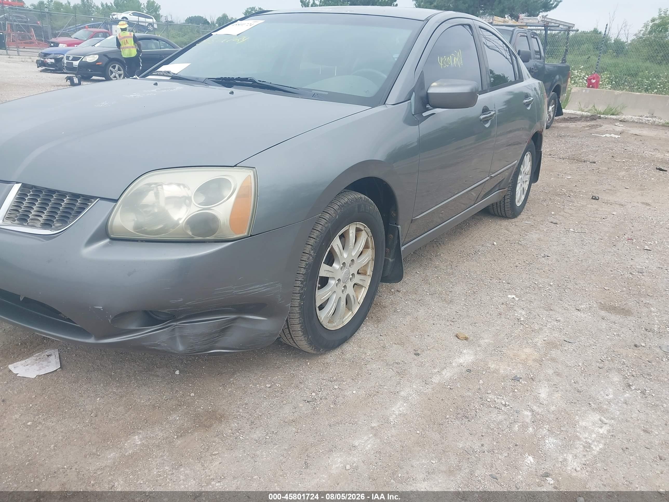 2006 Mitsubishi Galant Ls Серый vin: 4A3AB56S26E024281