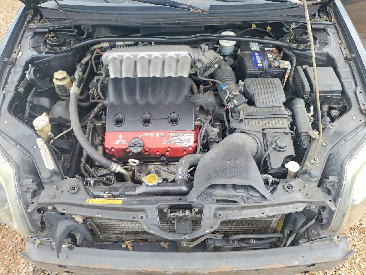 2007 Mitsubishi Galant Ralliart Black vin: 4A3AB76T07E042106