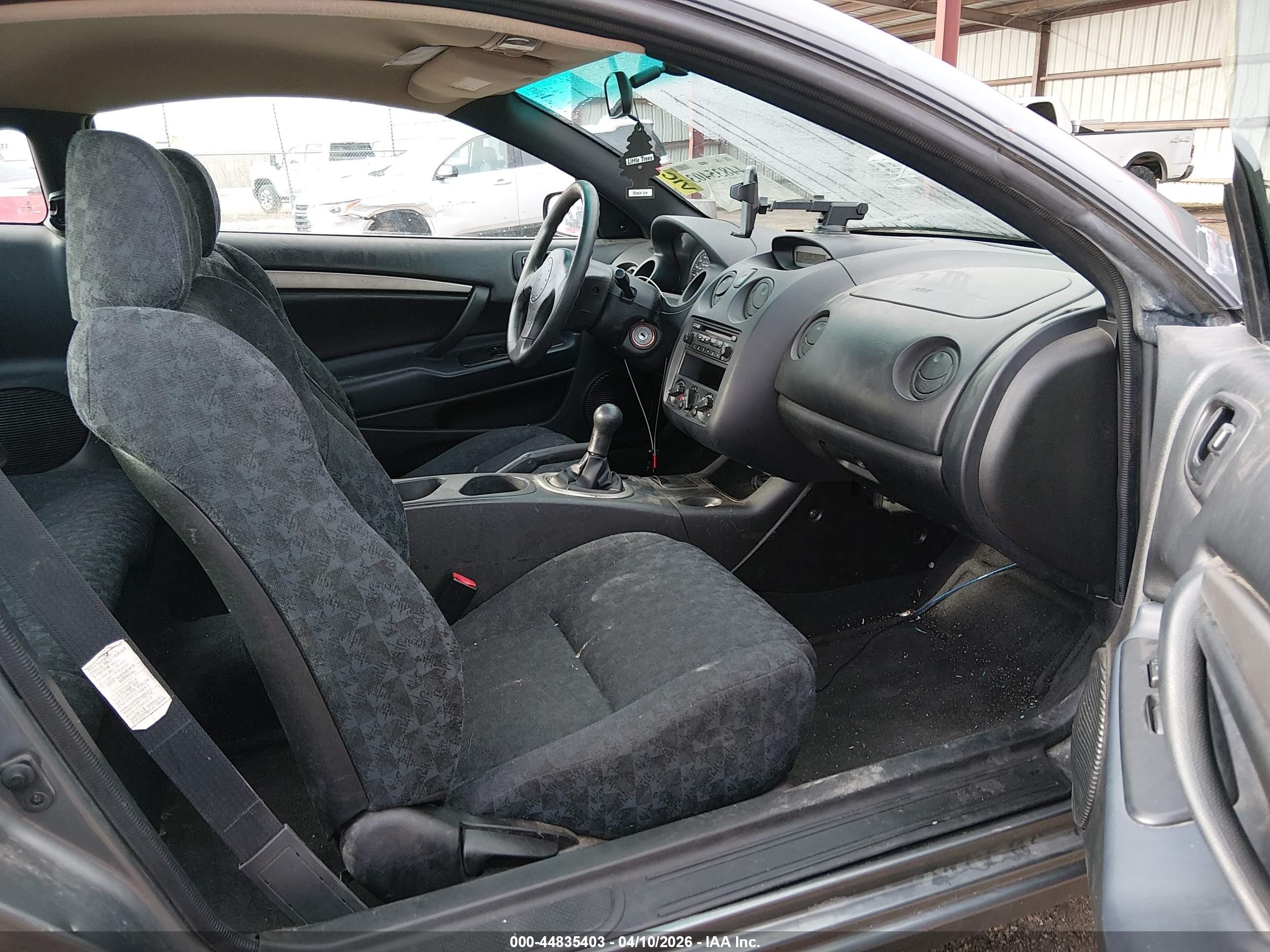 2003 Mitsubishi Eclipse Rs Gray vin: 4A3AC34G63E125769