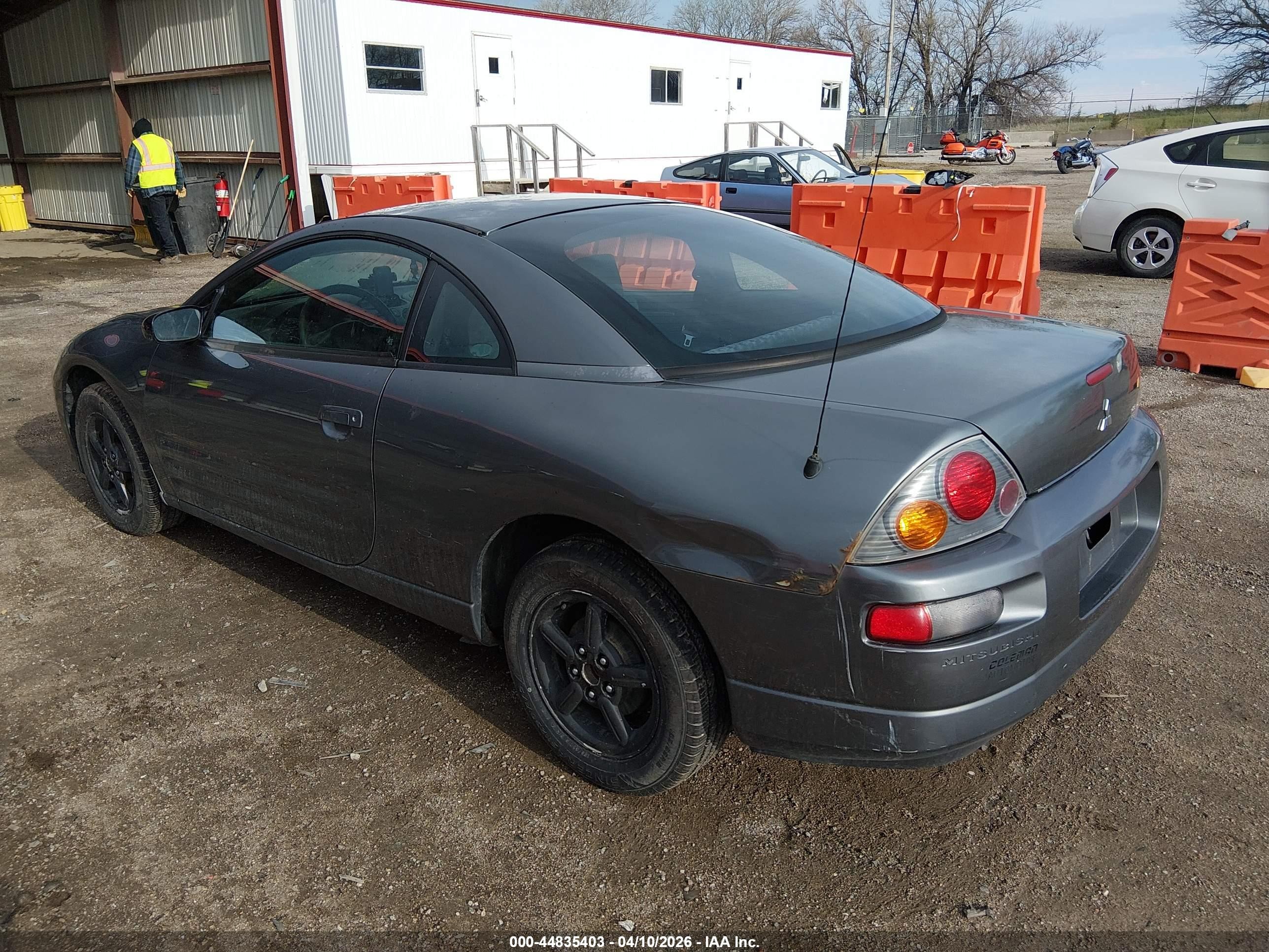 2003 Mitsubishi Eclipse Rs Gray vin: 4A3AC34G63E125769