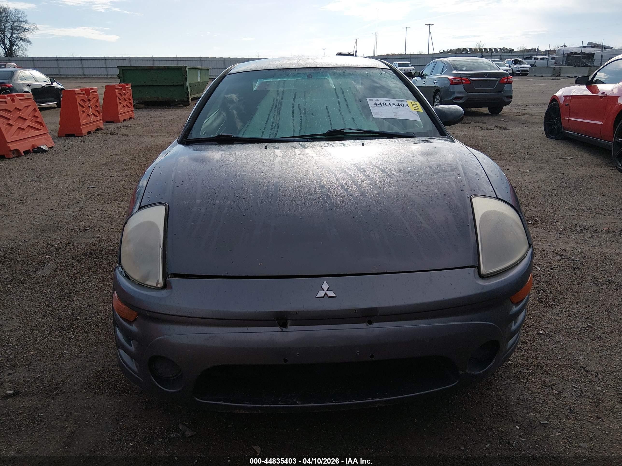 2003 Mitsubishi Eclipse Rs Gray vin: 4A3AC34G63E125769