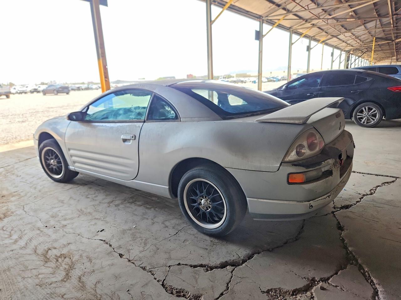 2002 Mitsubishi Eclipse Gs Silver vin: 4A3AC44G32E095750