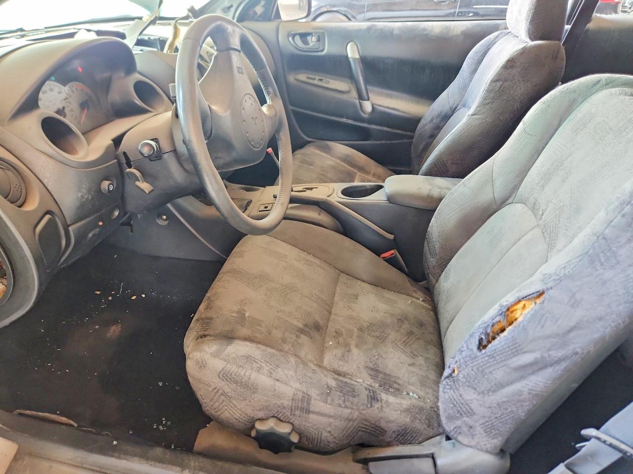 2002 Mitsubishi Eclipse Gs Silver vin: 4A3AC44G32E095750